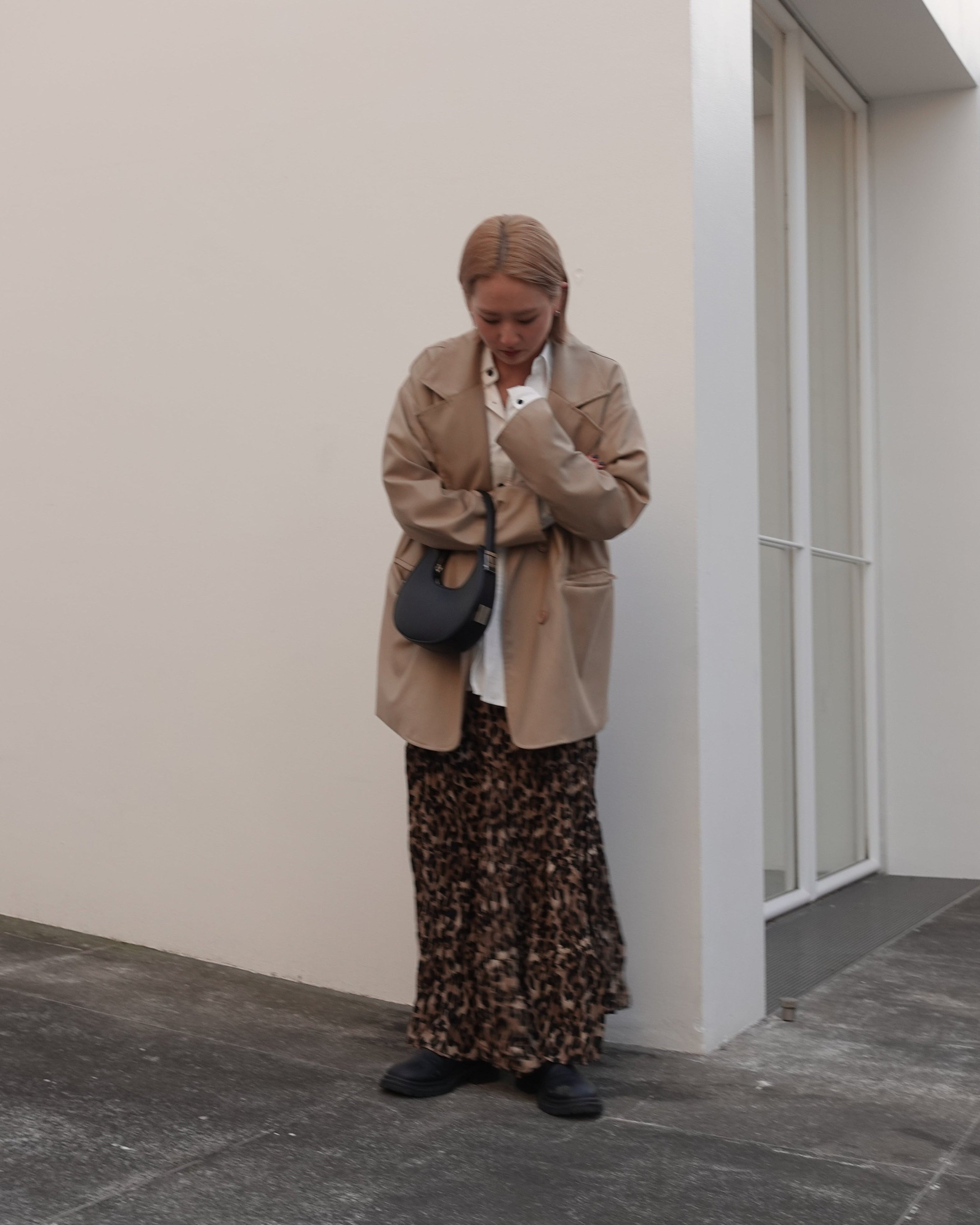 レオパードボリュームスカート