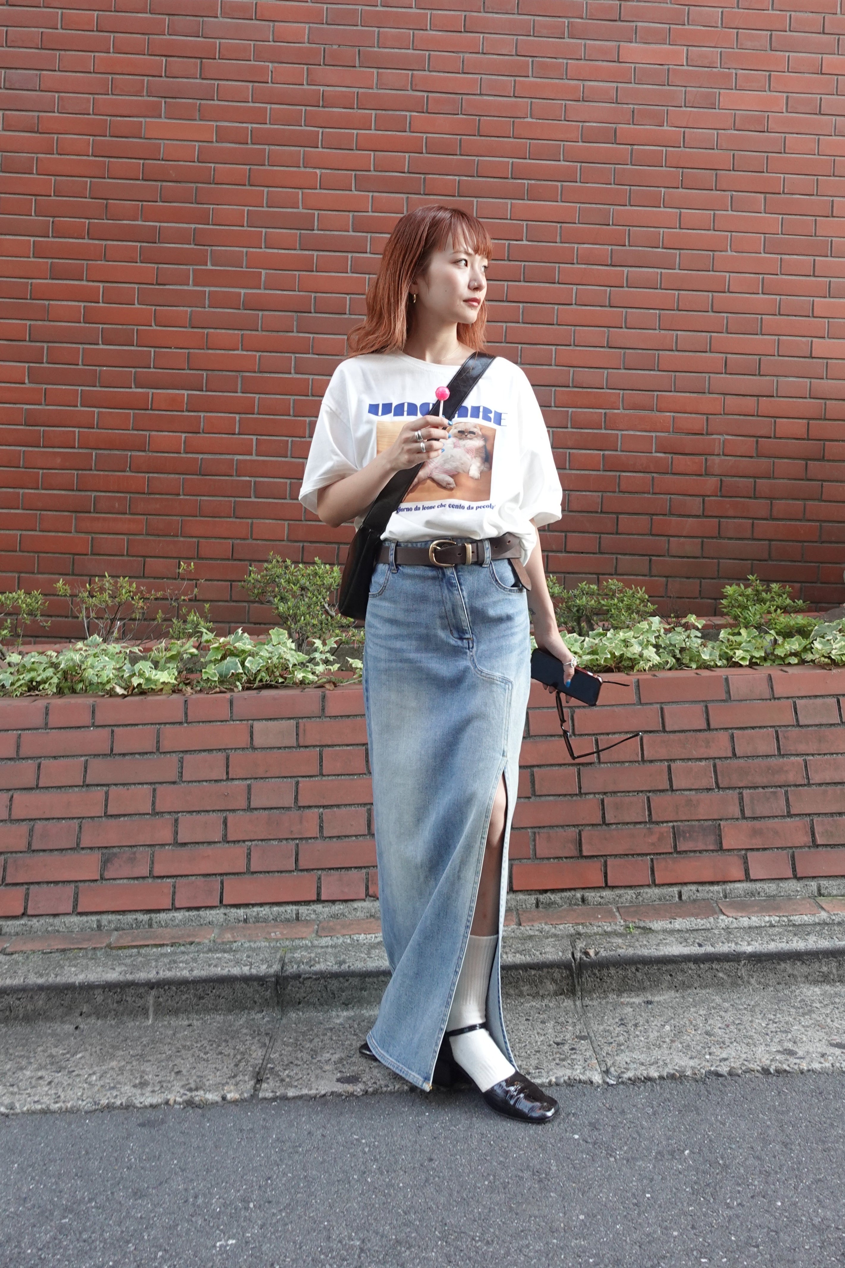 スリットデニムSK