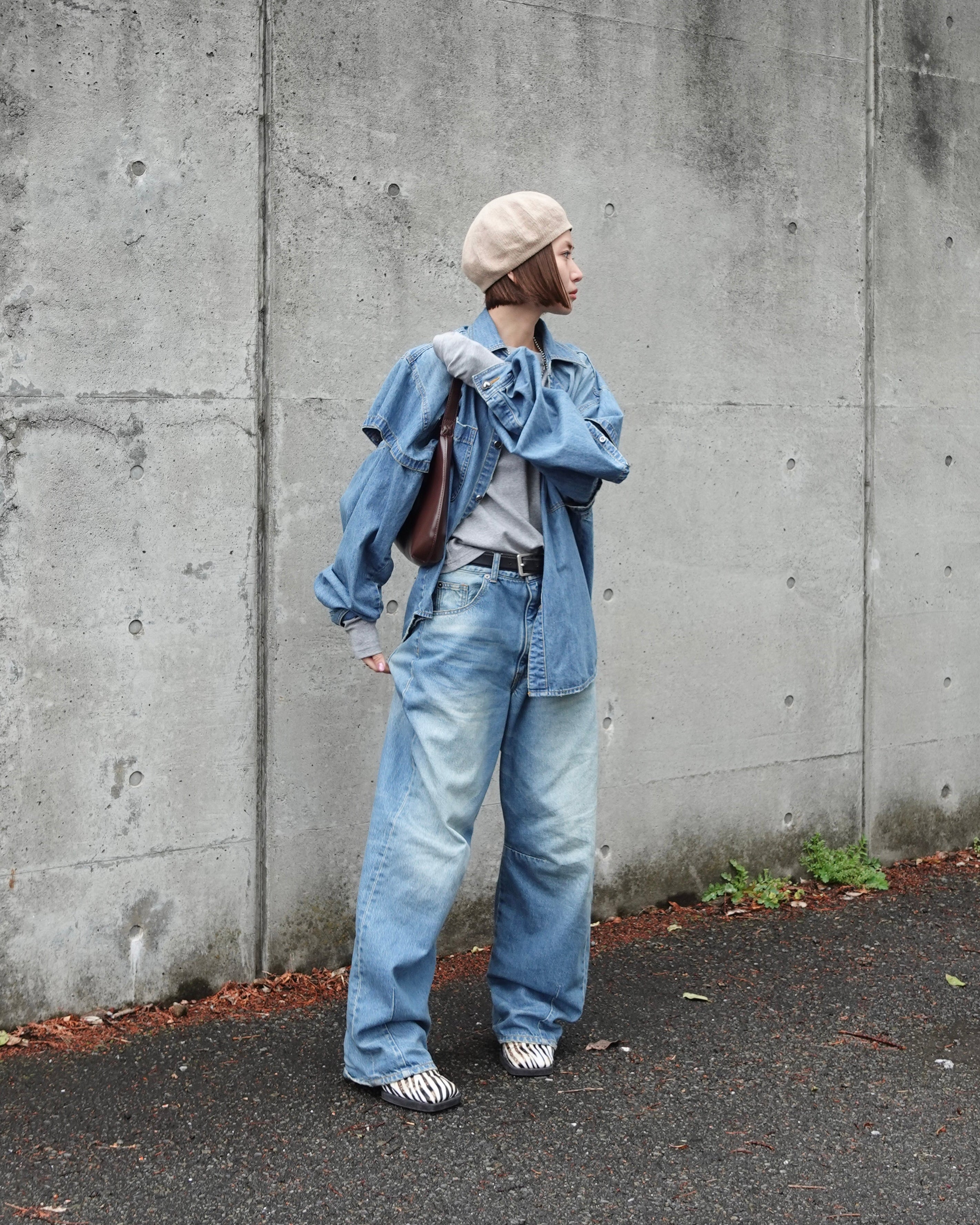 Vintageカーブデニム