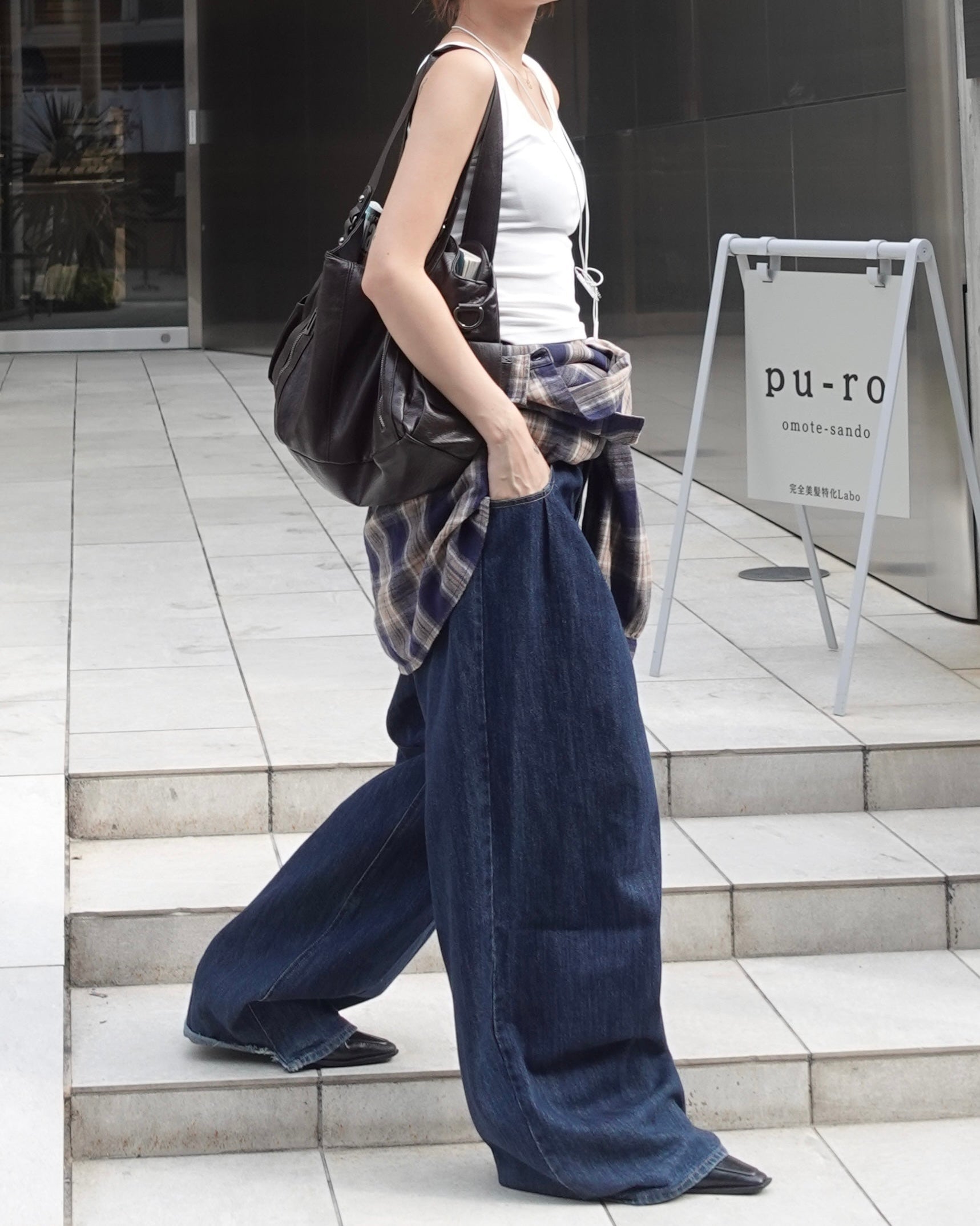 ルーズシルエットチェックSH