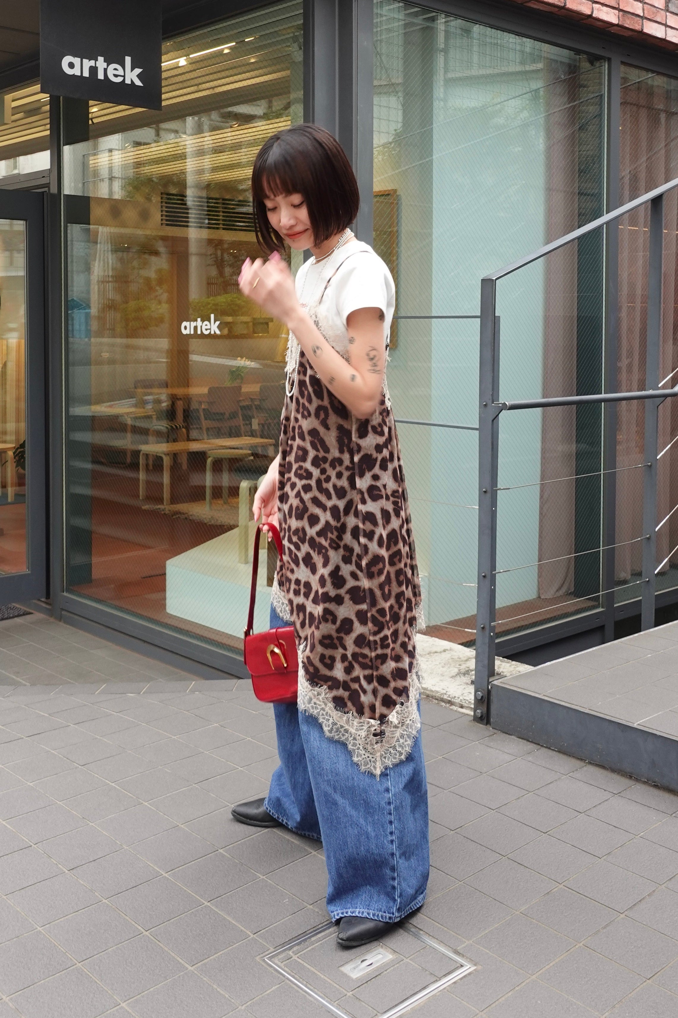 ダブルタックボーイズデニム