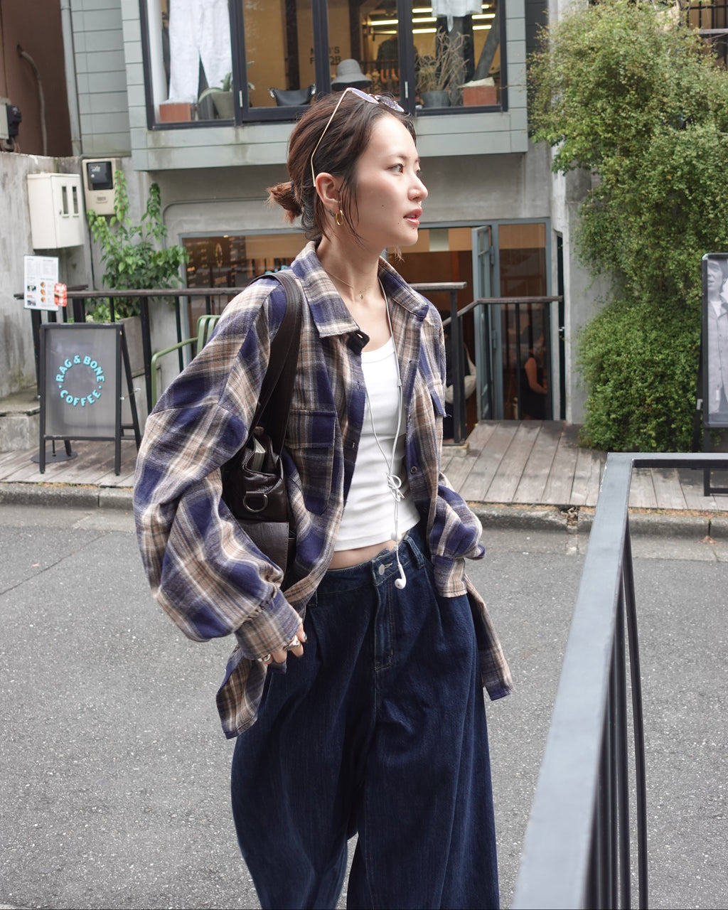 ルーズシルエットチェックSH