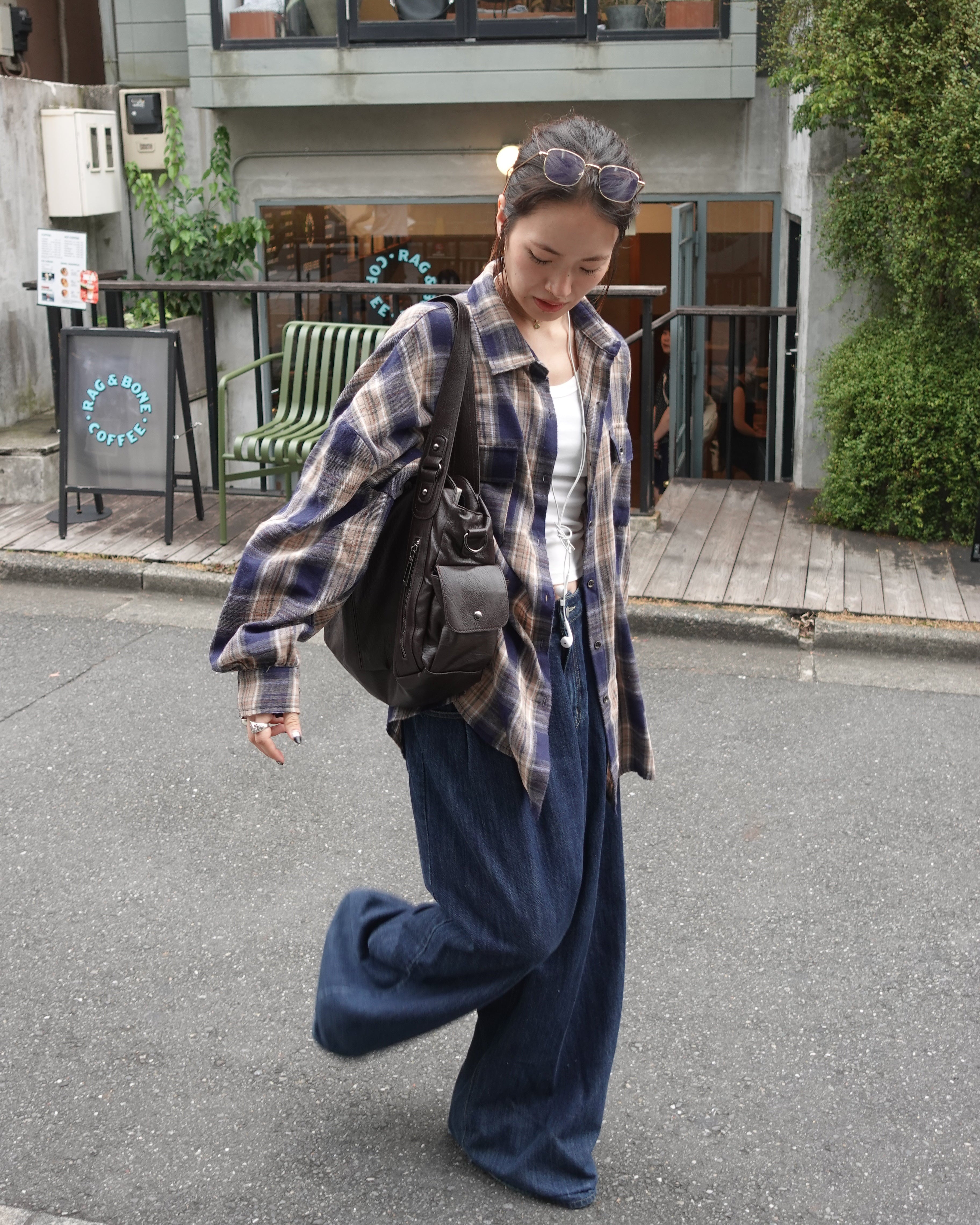 ルーズシルエットチェックSH