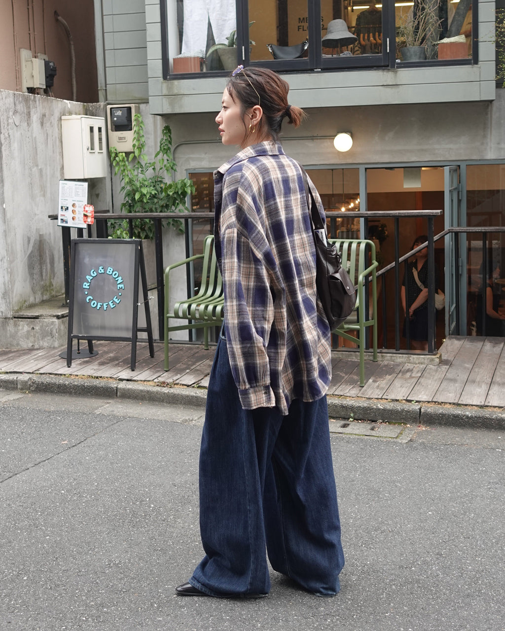 ルーズシルエットチェックSH
