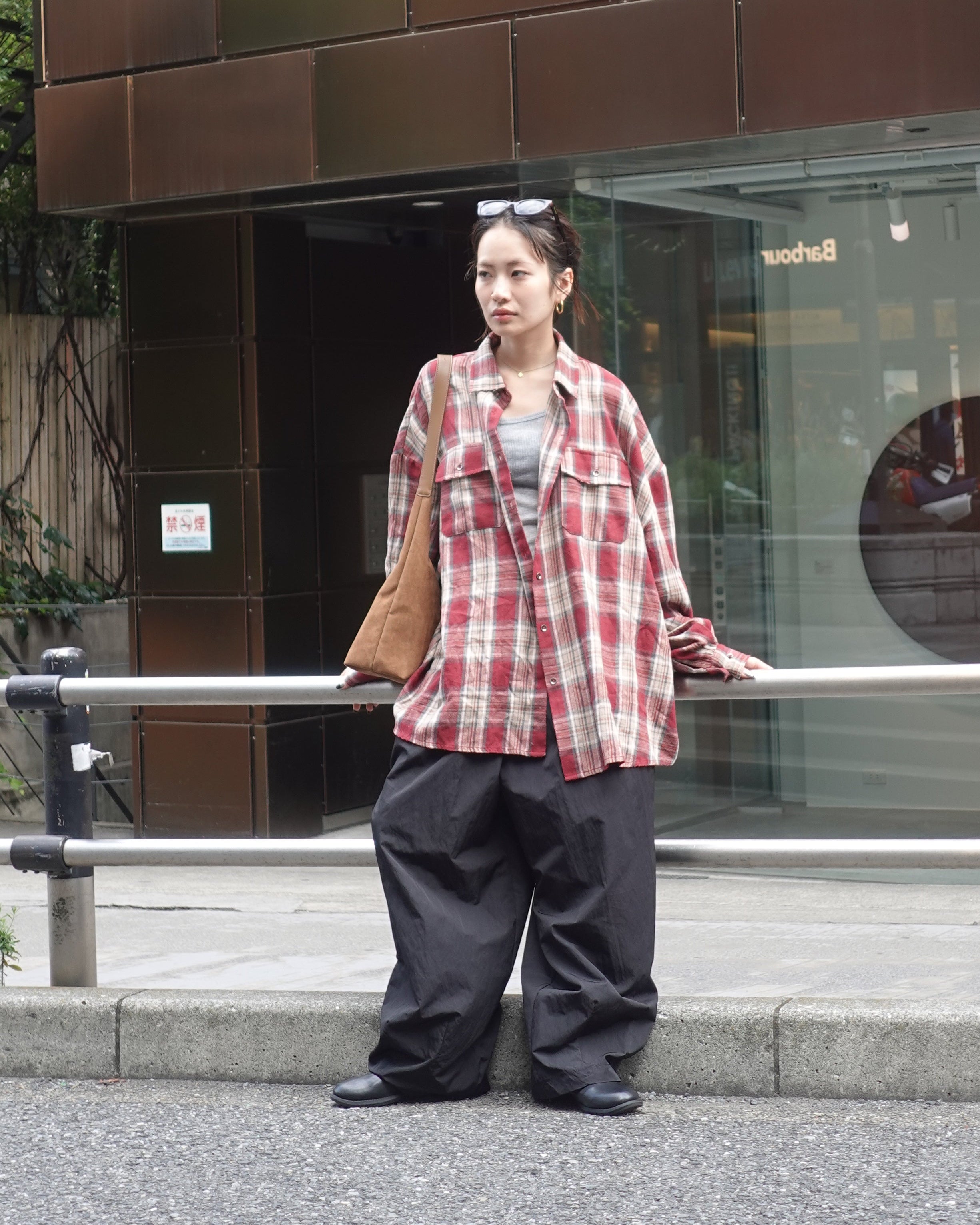 ルーズシルエットチェックSH