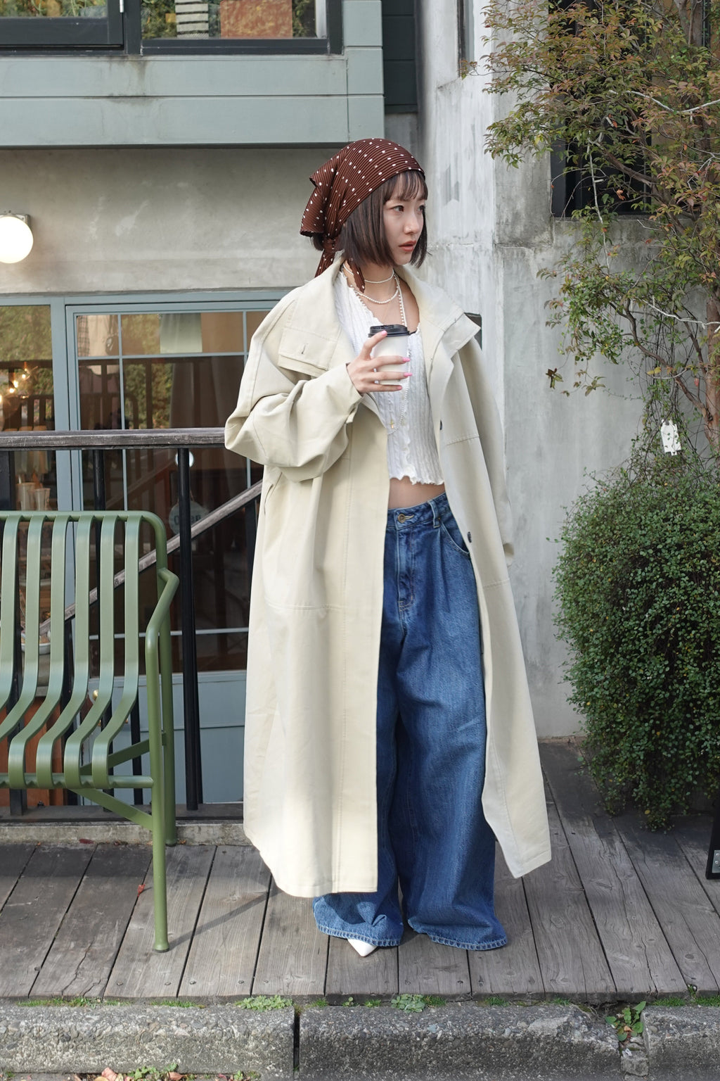 ダブルタックボーイズデニム