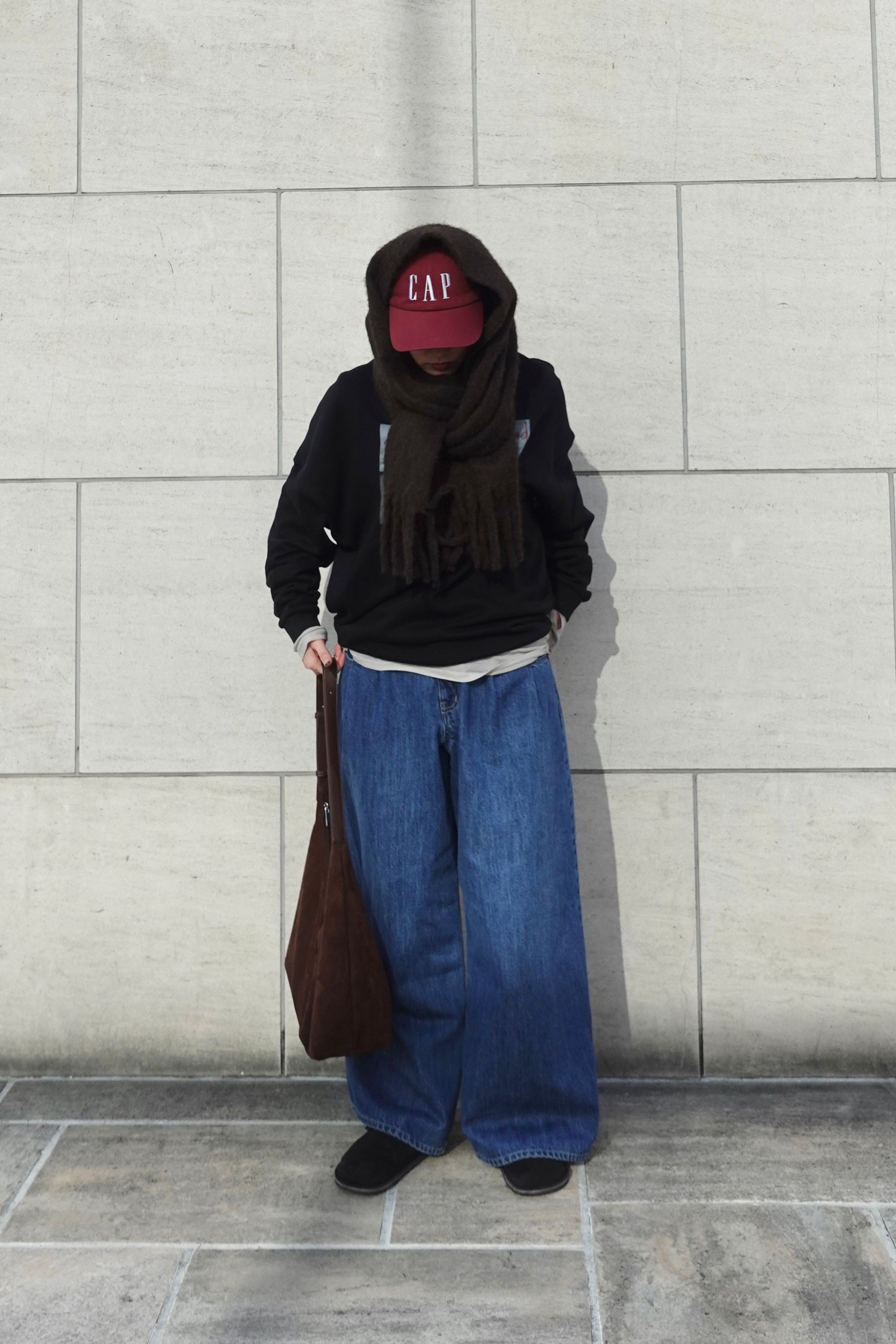 ダブルタックボーイズデニム