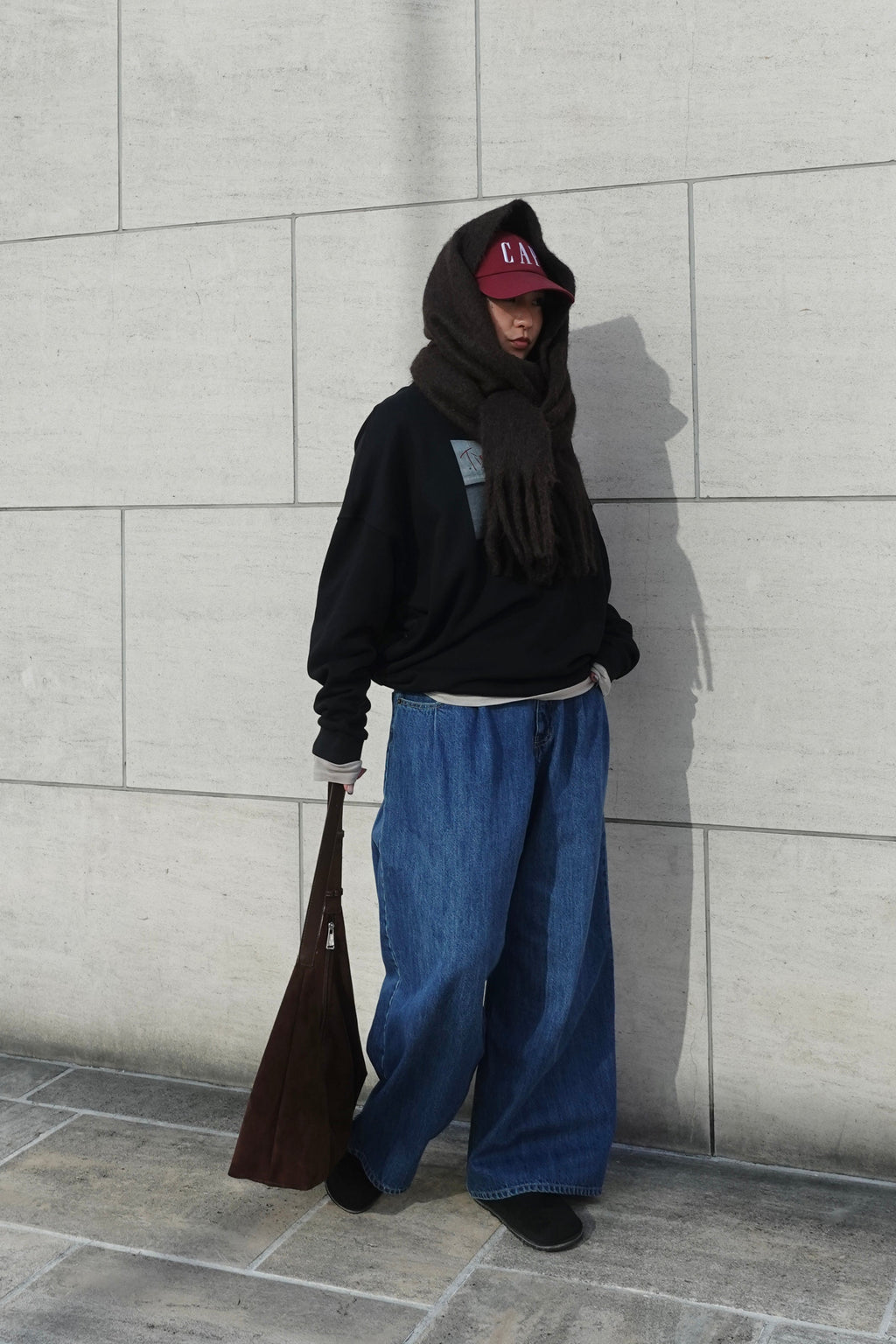 ダブルタックボーイズデニム