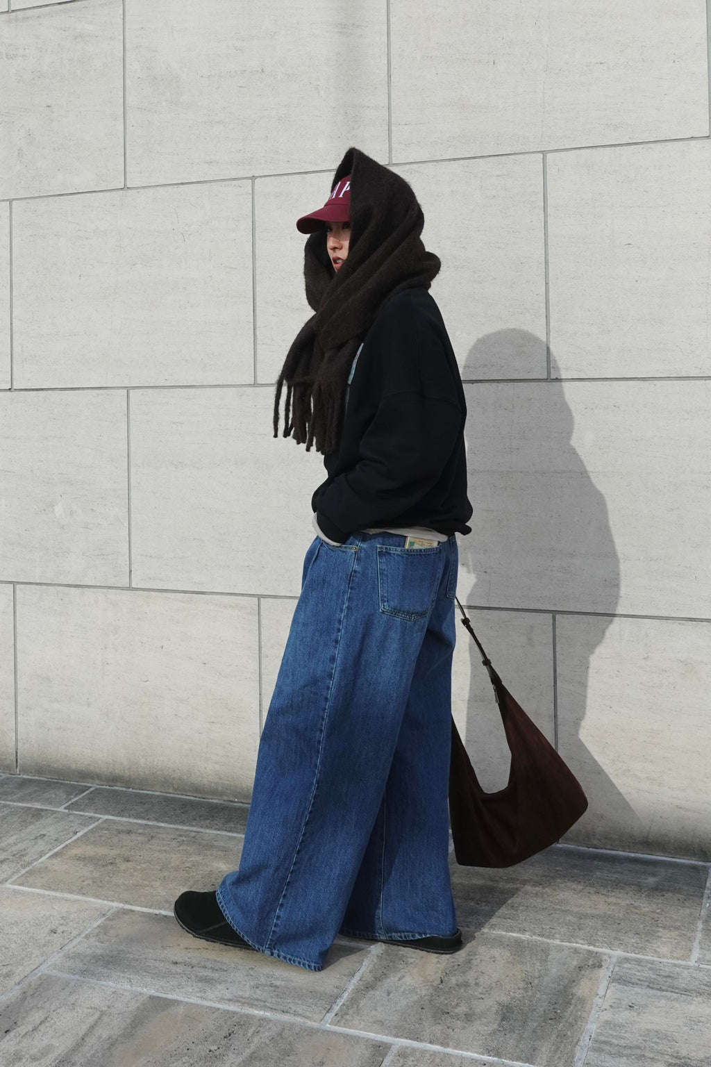 ダブルタックボーイズデニム