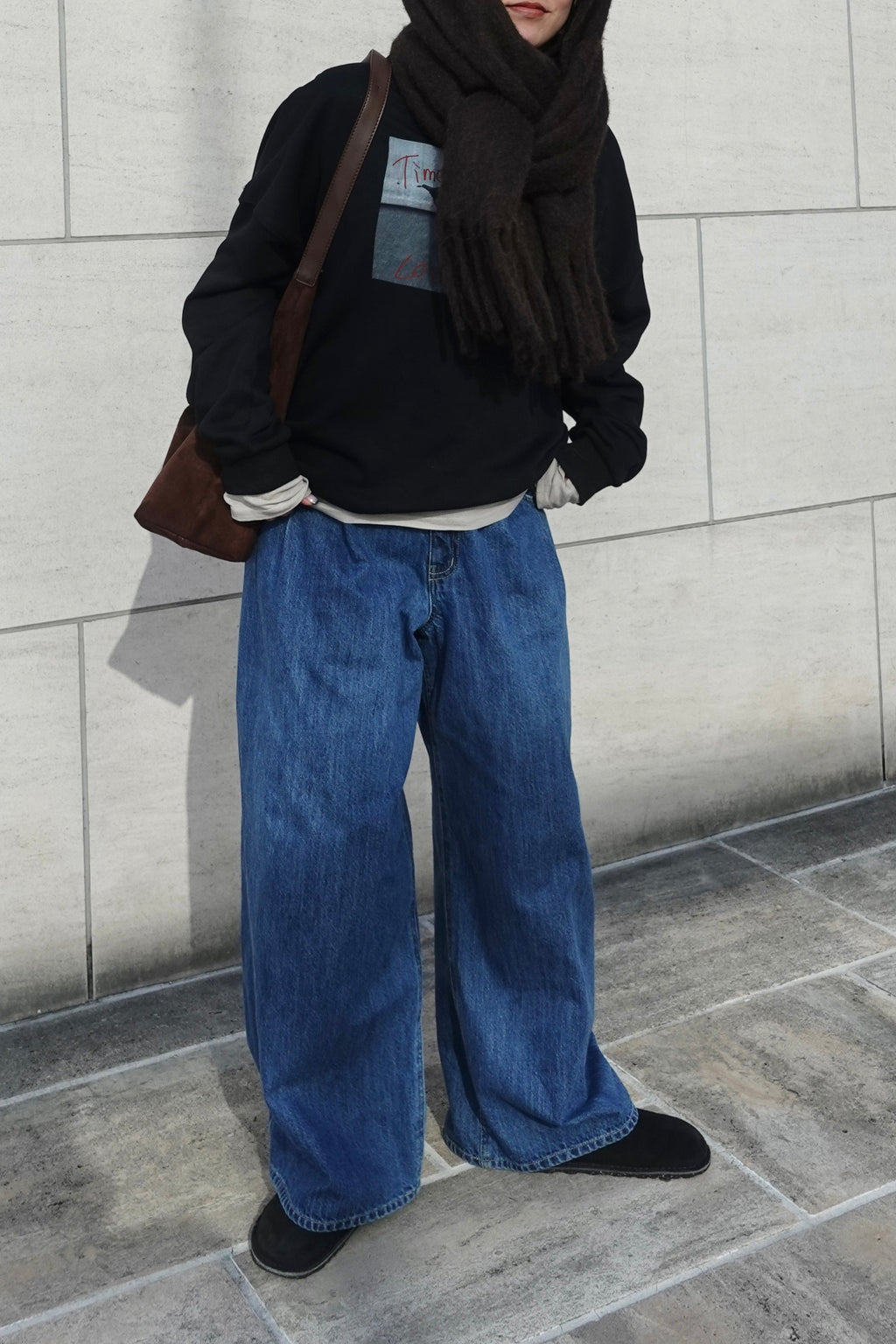 ダブルタックボーイズデニム