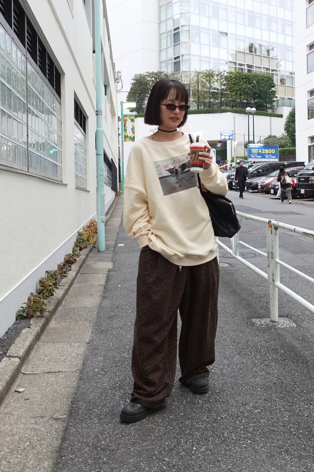 フォトプリントルーズスウェット