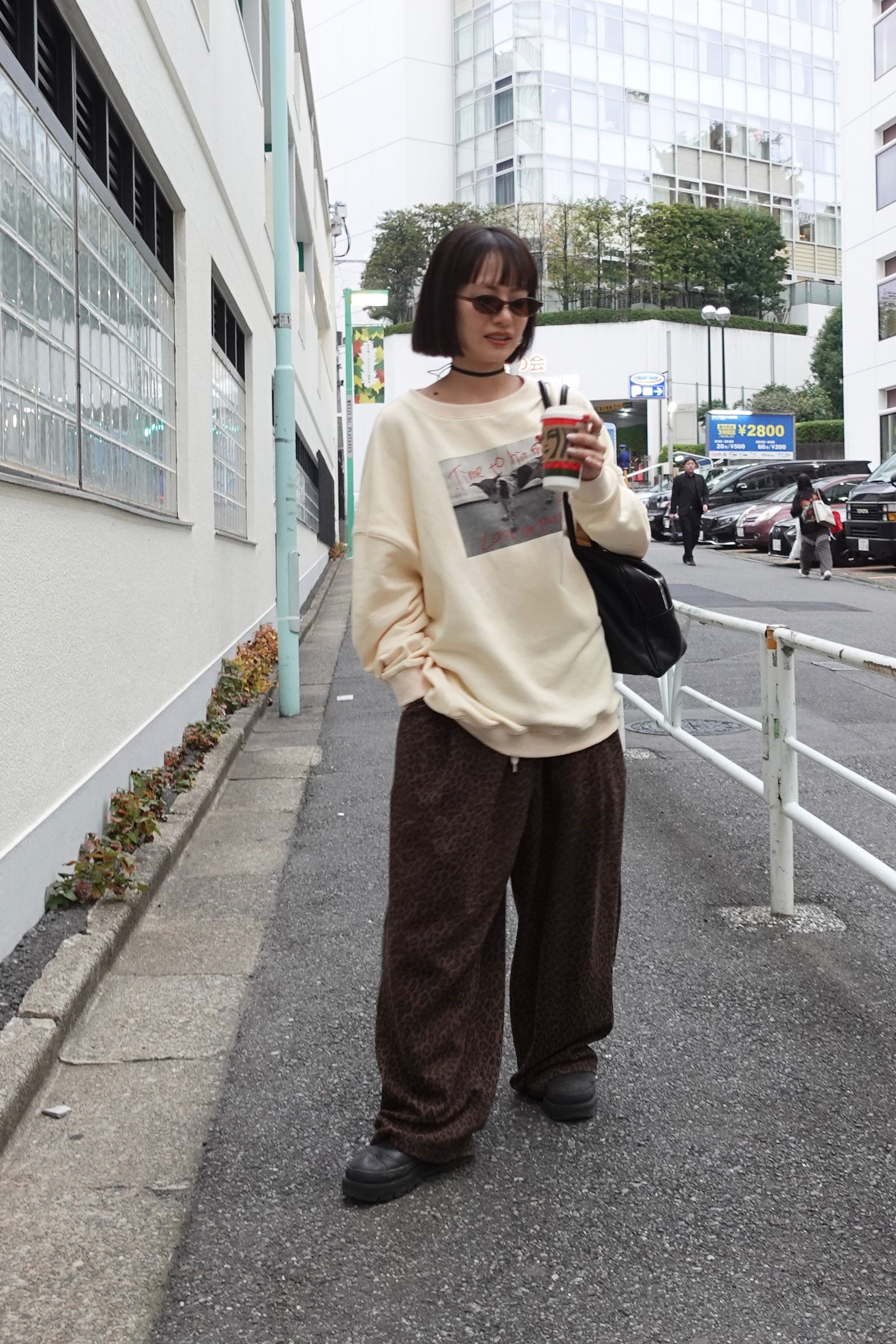 フォトプリントルーズスウェット