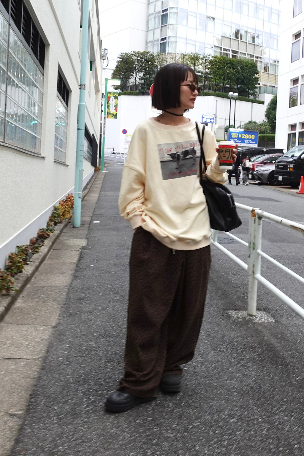 フォトプリントルーズスウェット