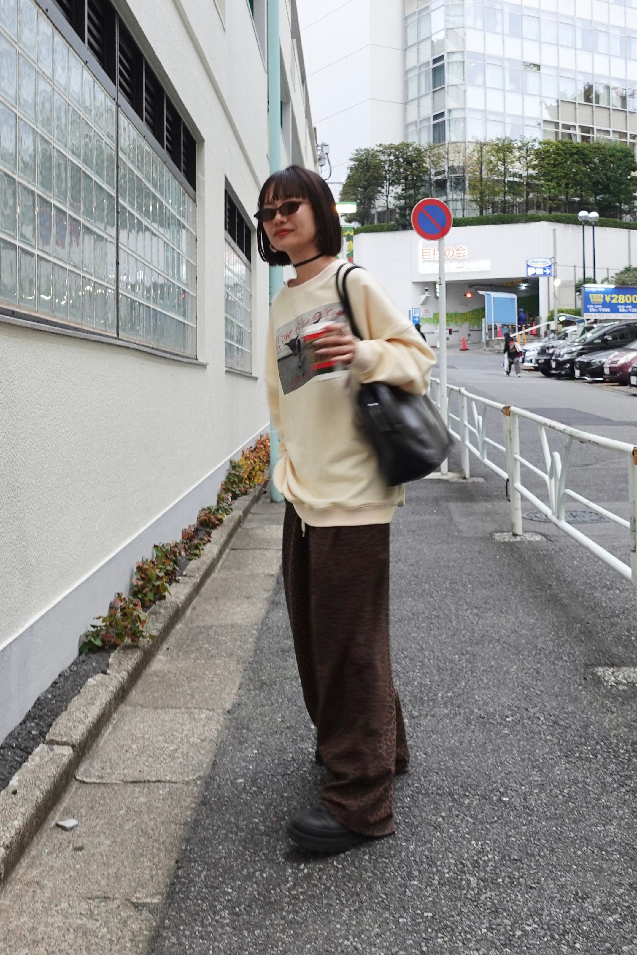 フォトプリントルーズスウェット