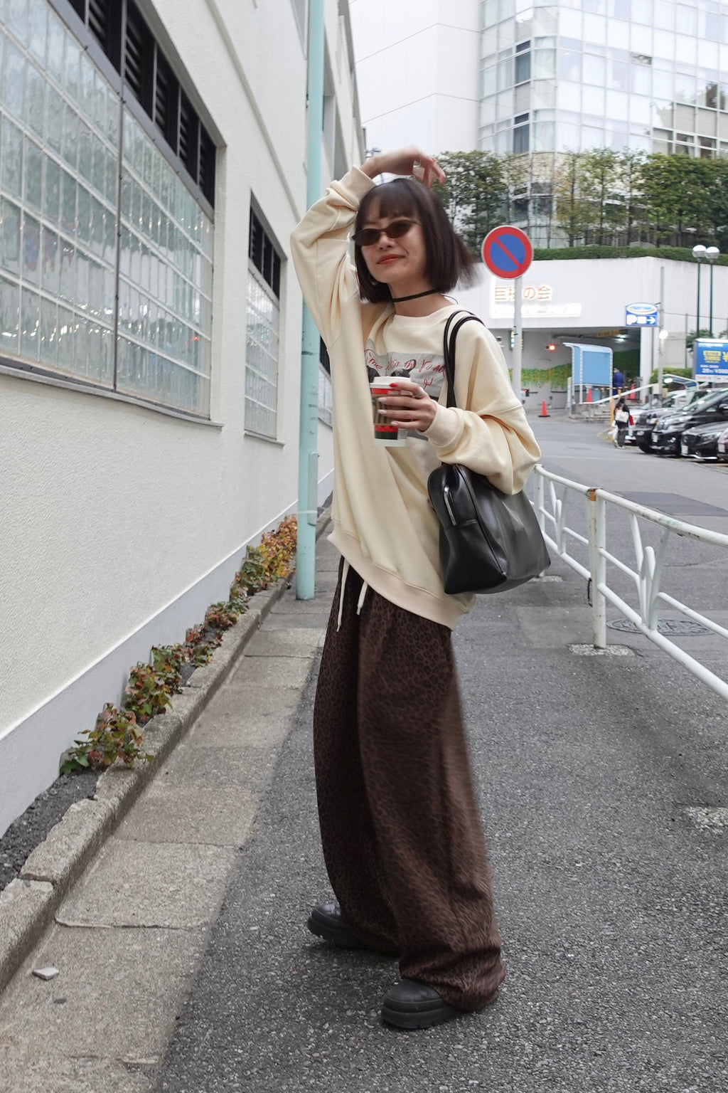 フォトプリントルーズスウェット