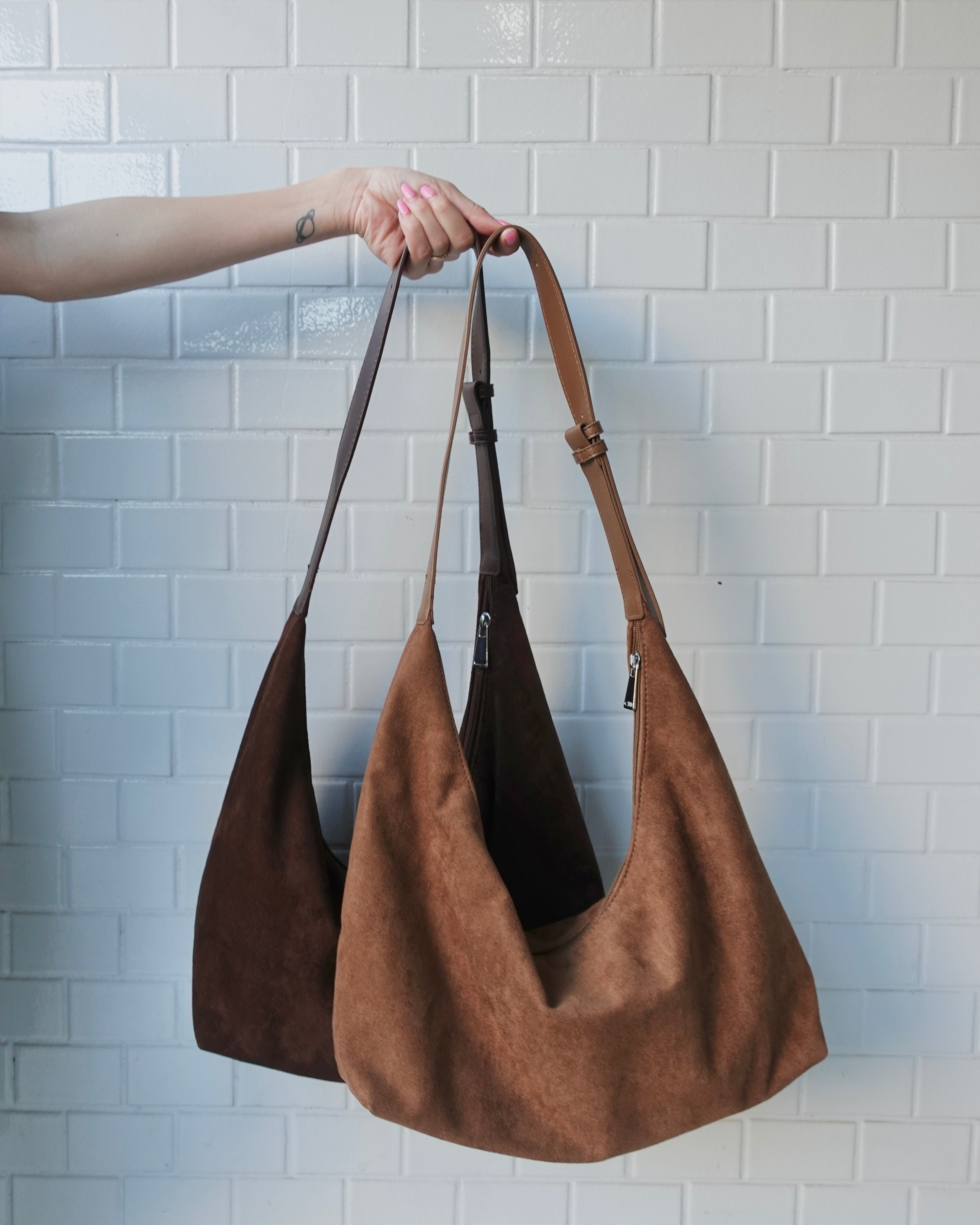 【ノベルティ】スウェードショルダーBAG