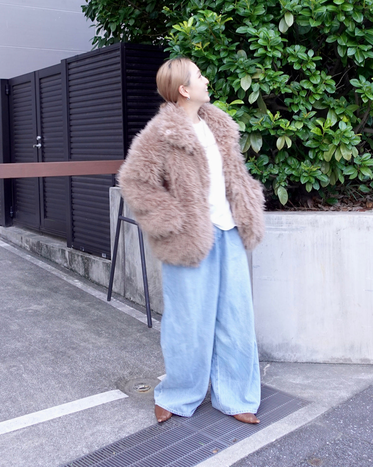 ボリュームファーブルゾン