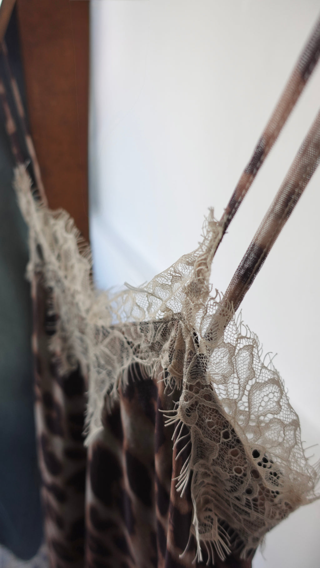 レオパードレースワンピース