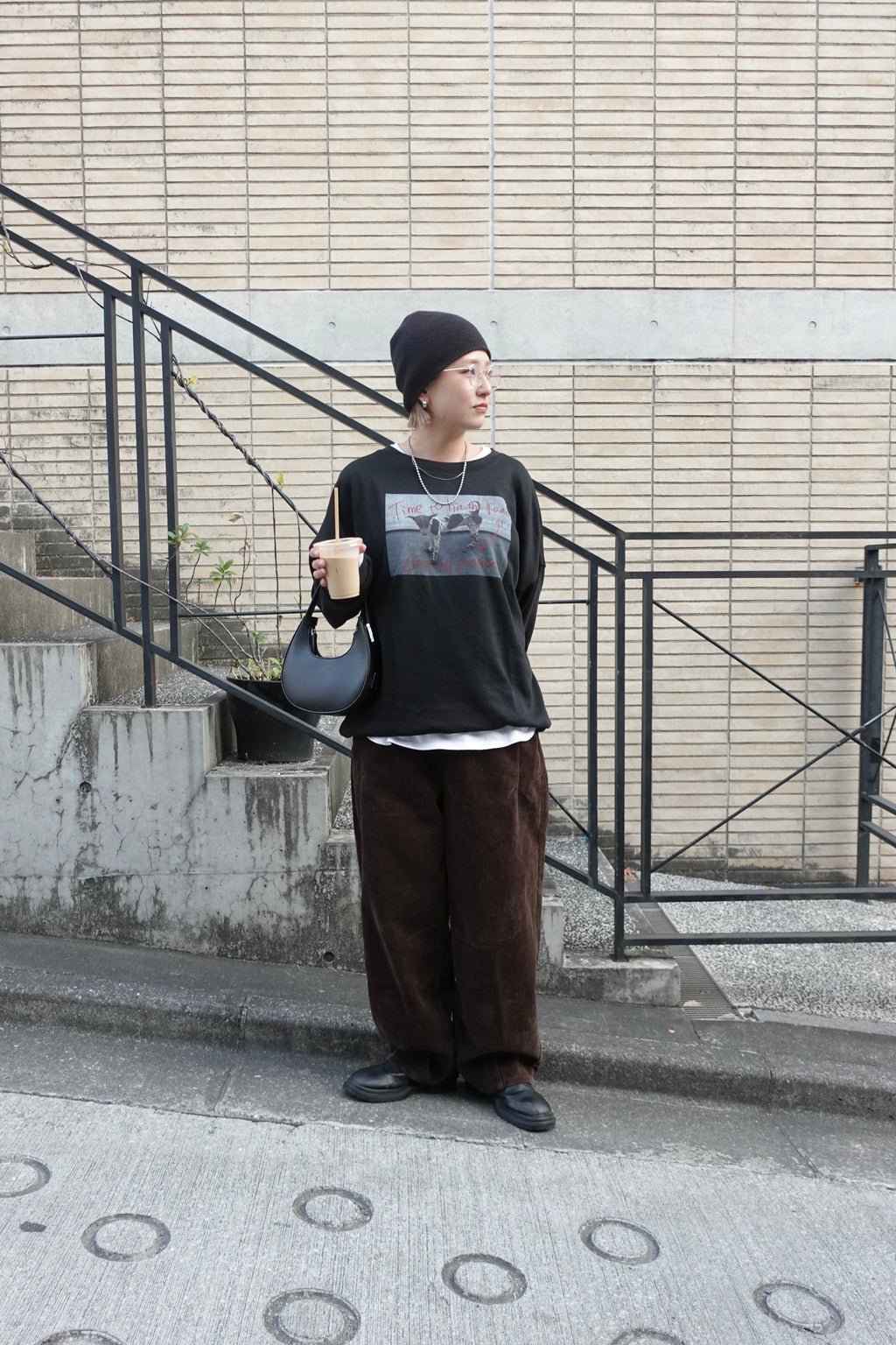 フォトプリントルーズスウェット