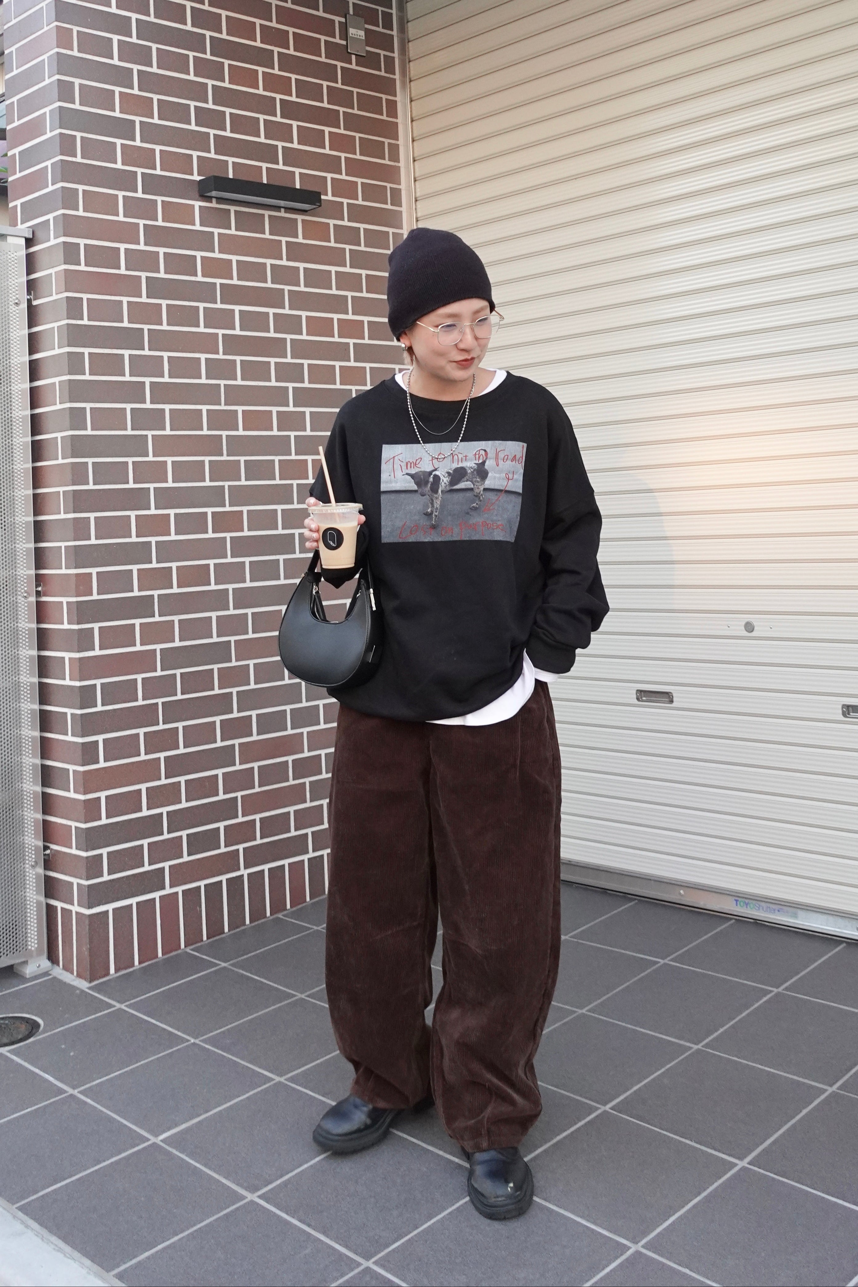 フォトプリントルーズスウェット