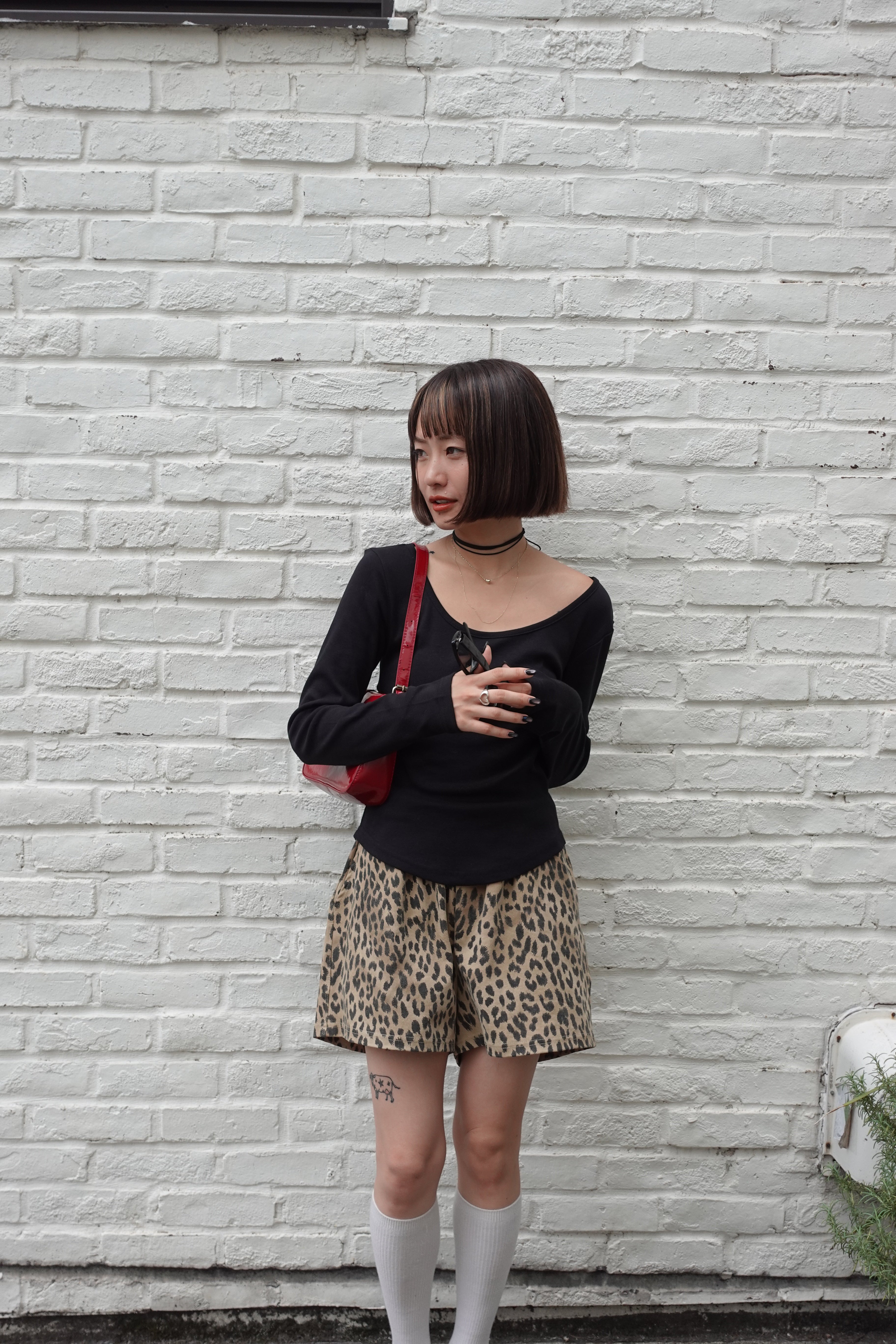 ラウンドネックフィットロンTee