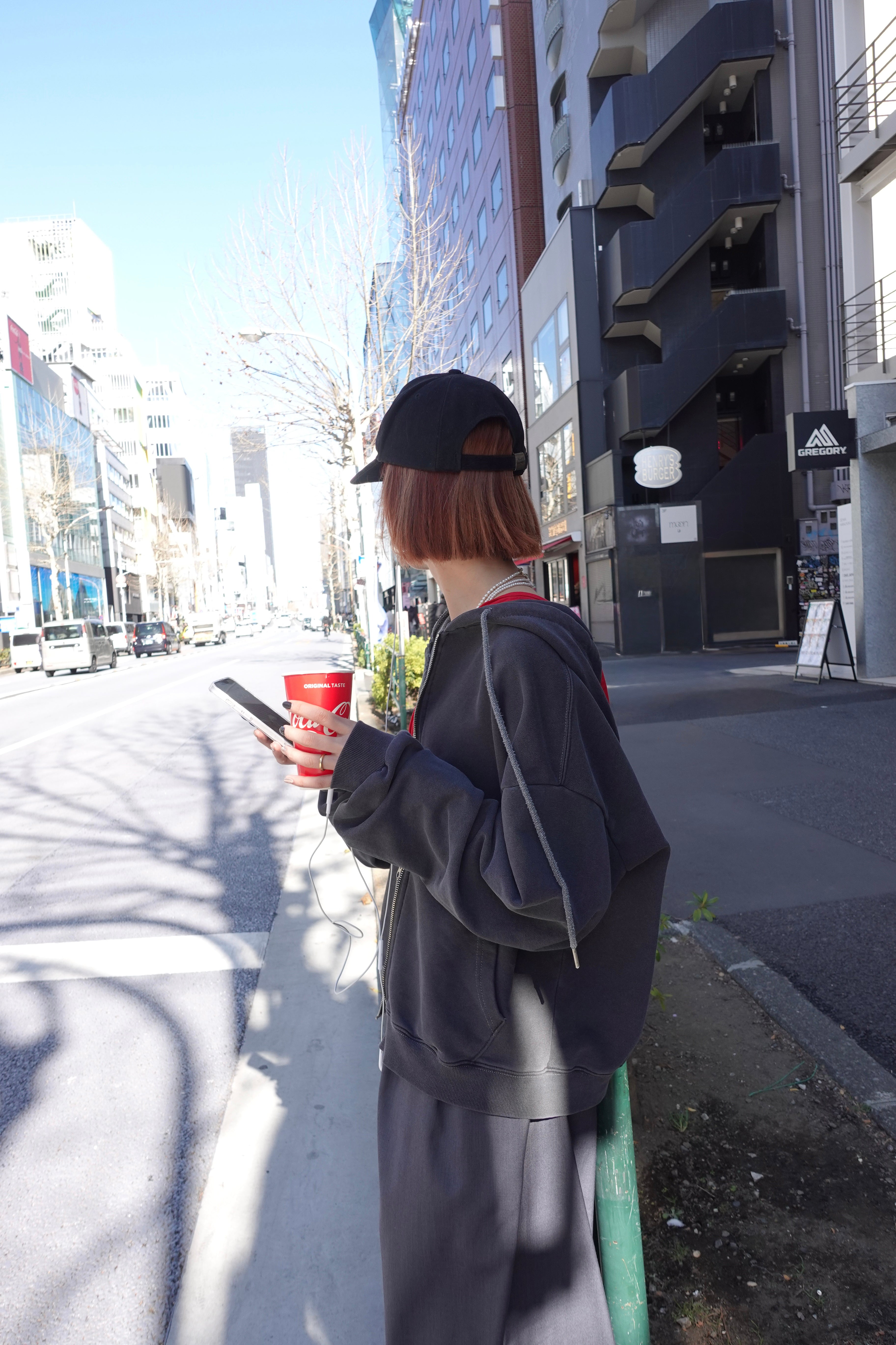 ウォッシュジップパーカー