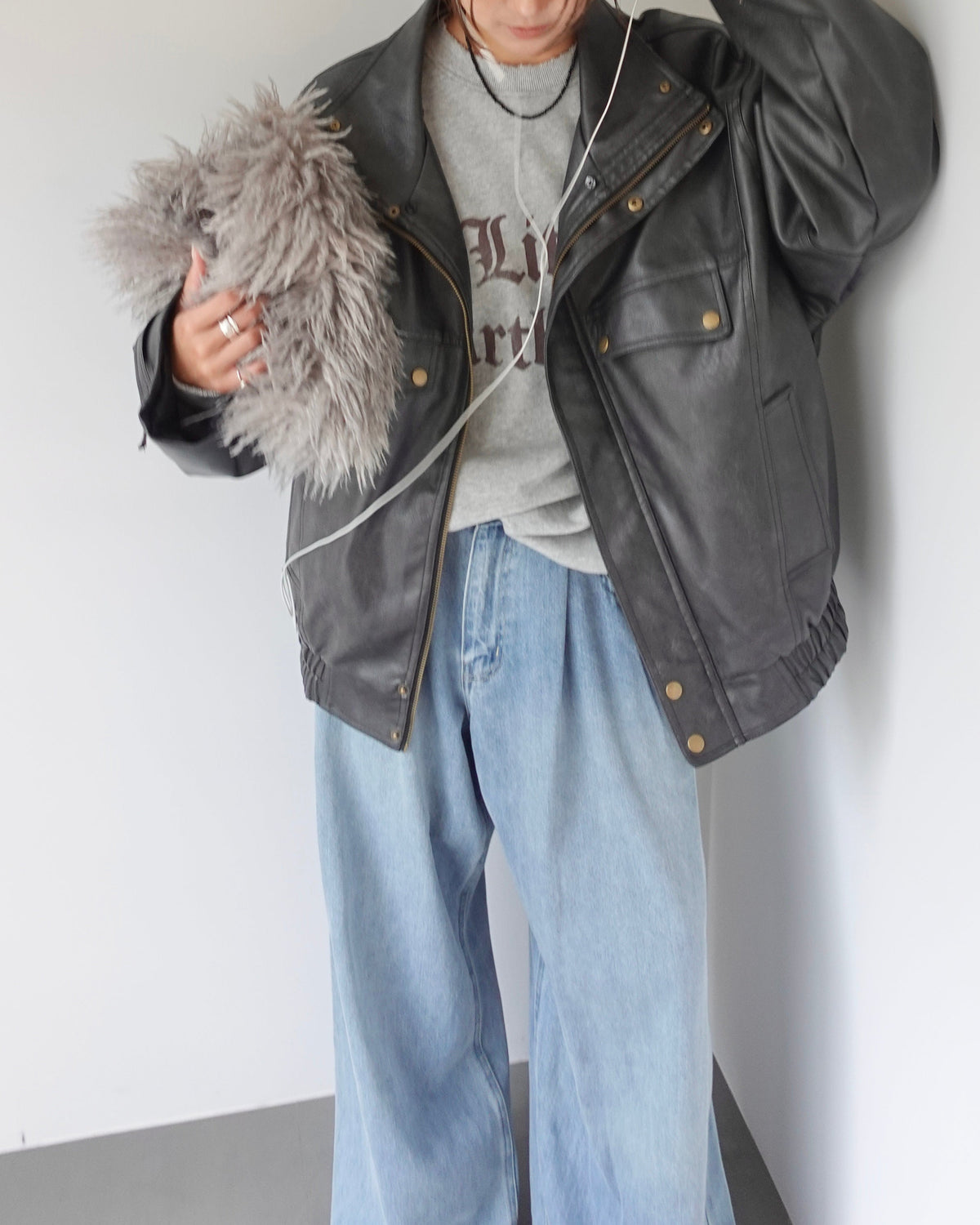 ファーショルダーBAG