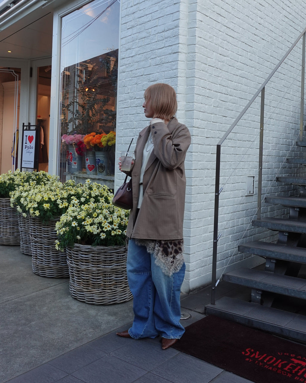 レオパードレースワンピース