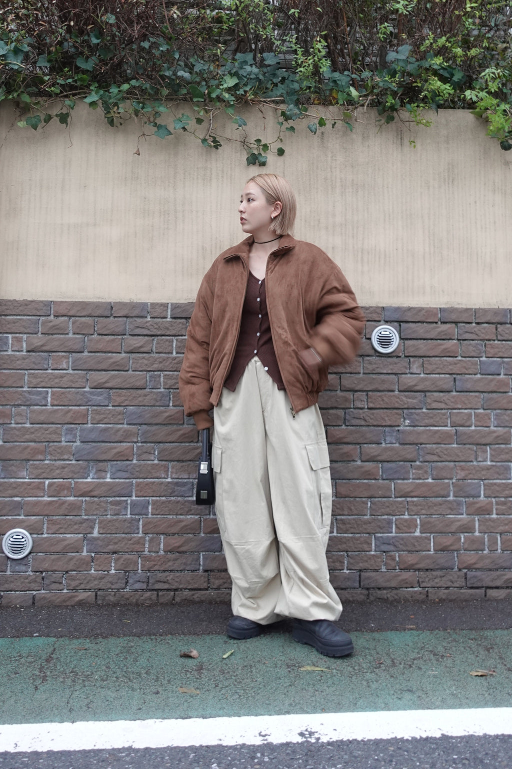 ニットフィットカーデ