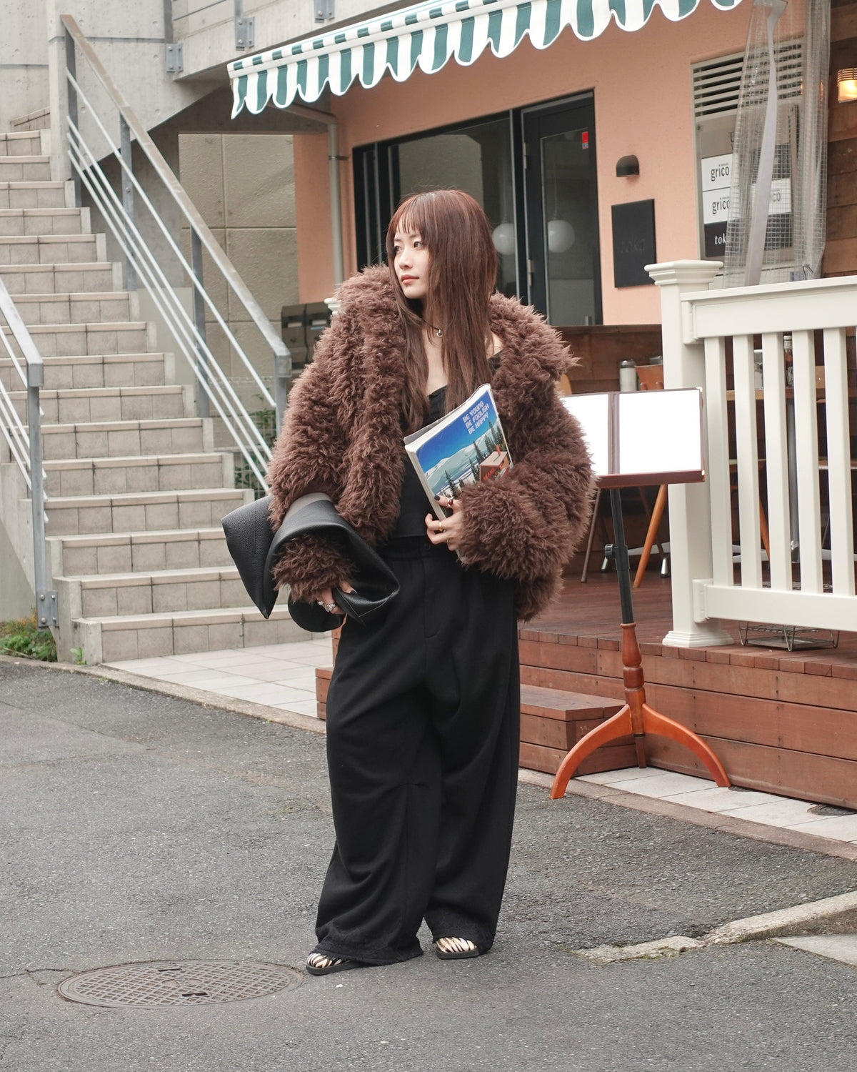 ボリュームファーブルゾン