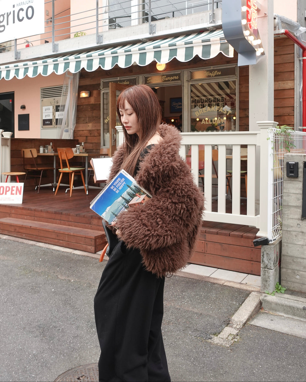 ボリュームファーブルゾン