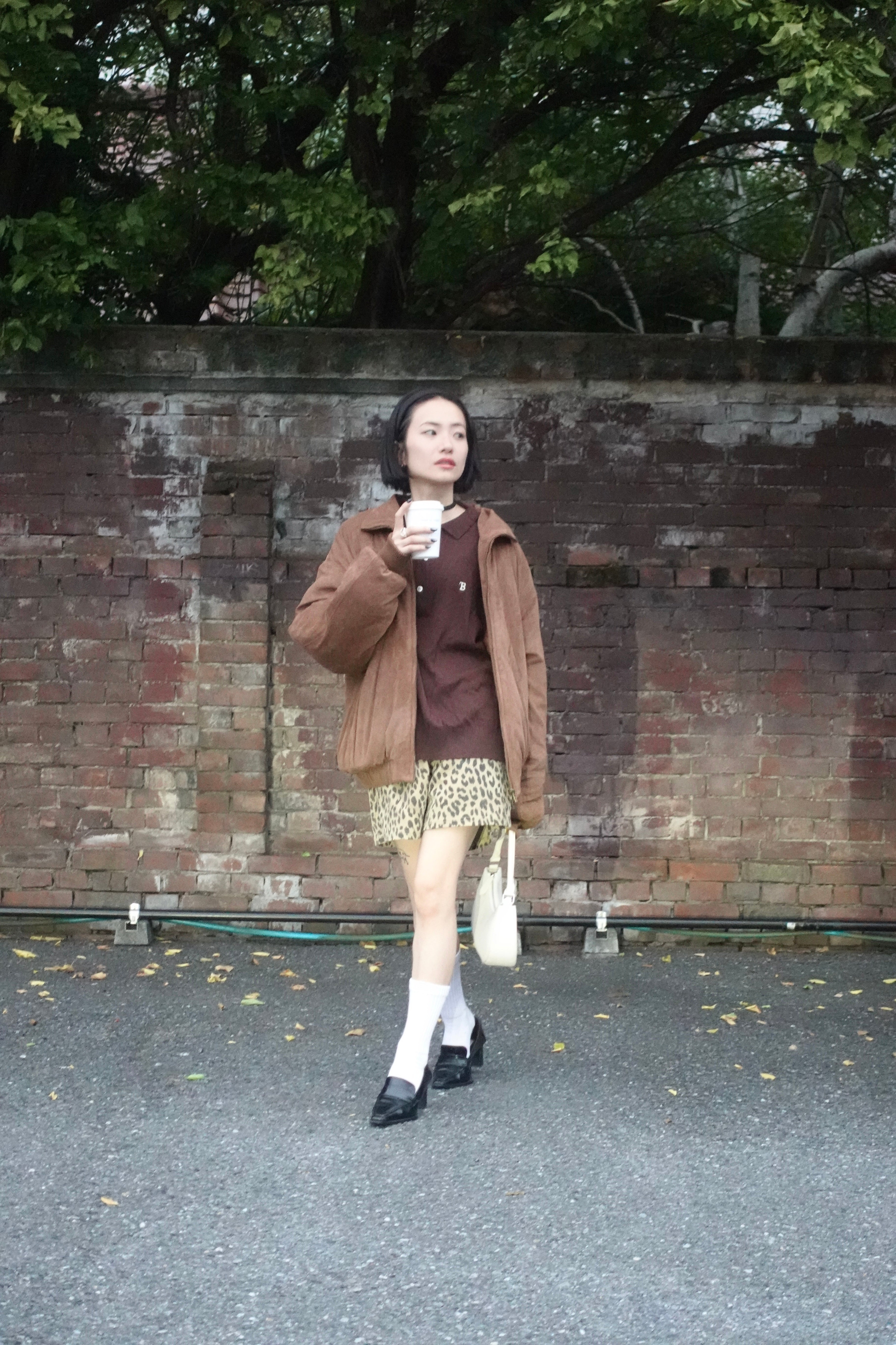 中綿スウェードブルゾン