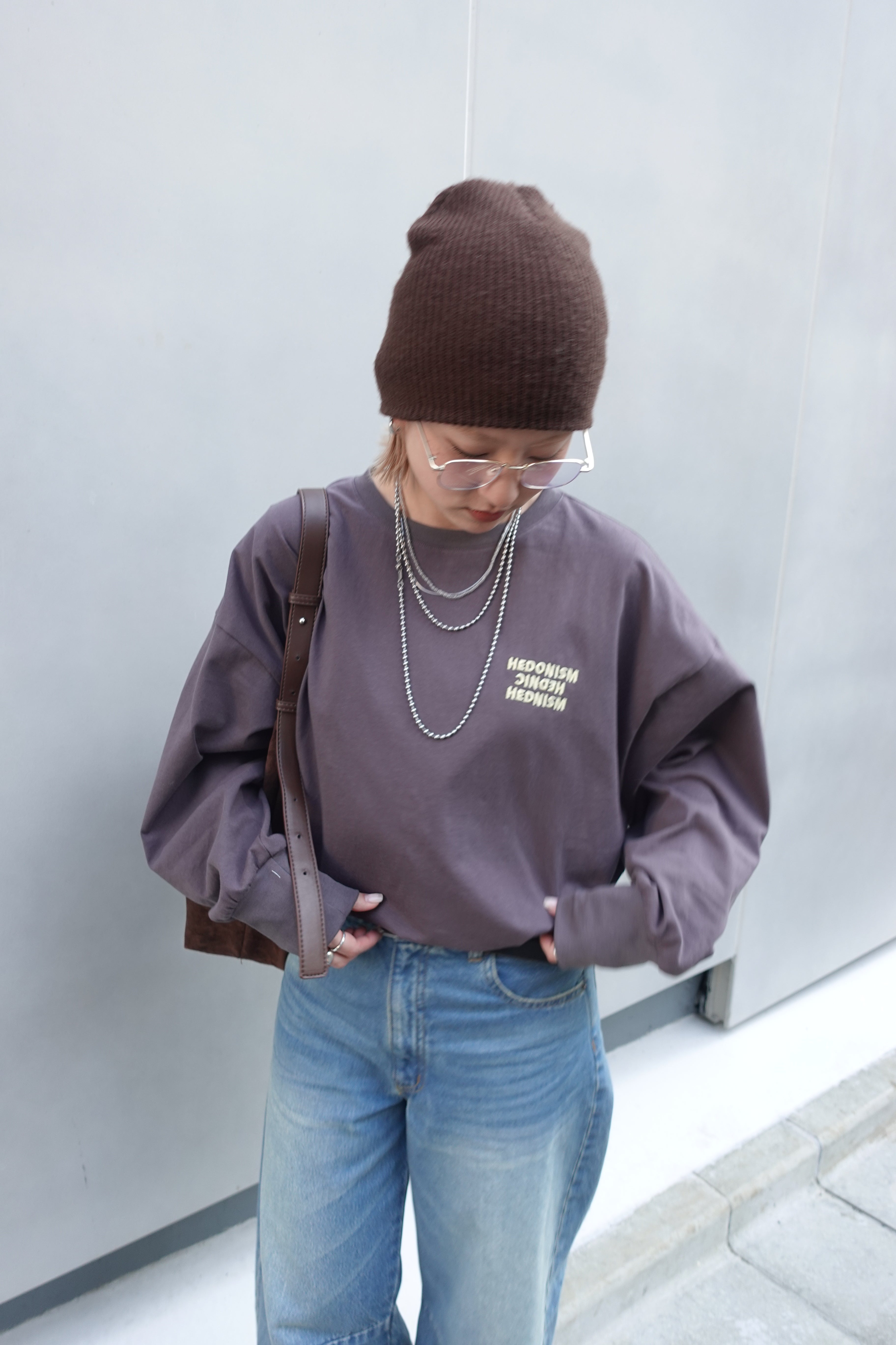 エンブロイダリールーズロンTee