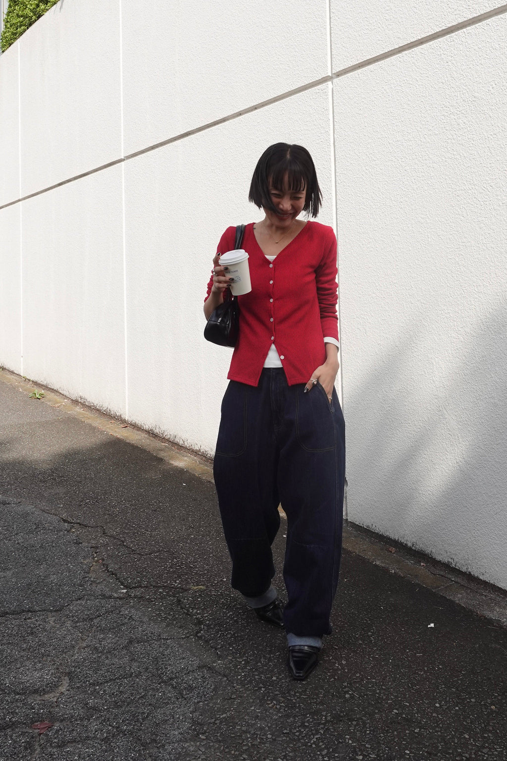 ニットフィットカーデ