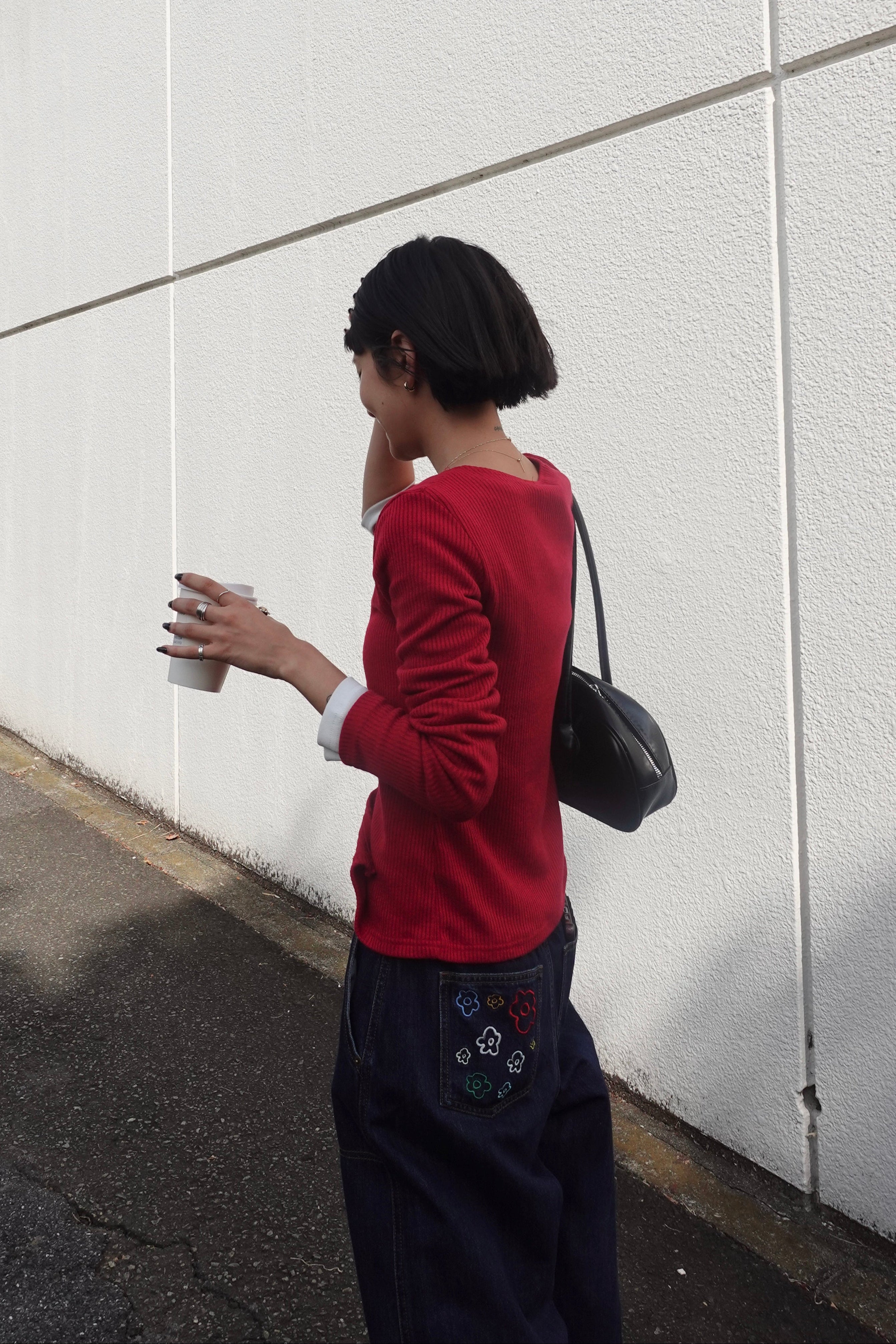 ニットフィットカーデ