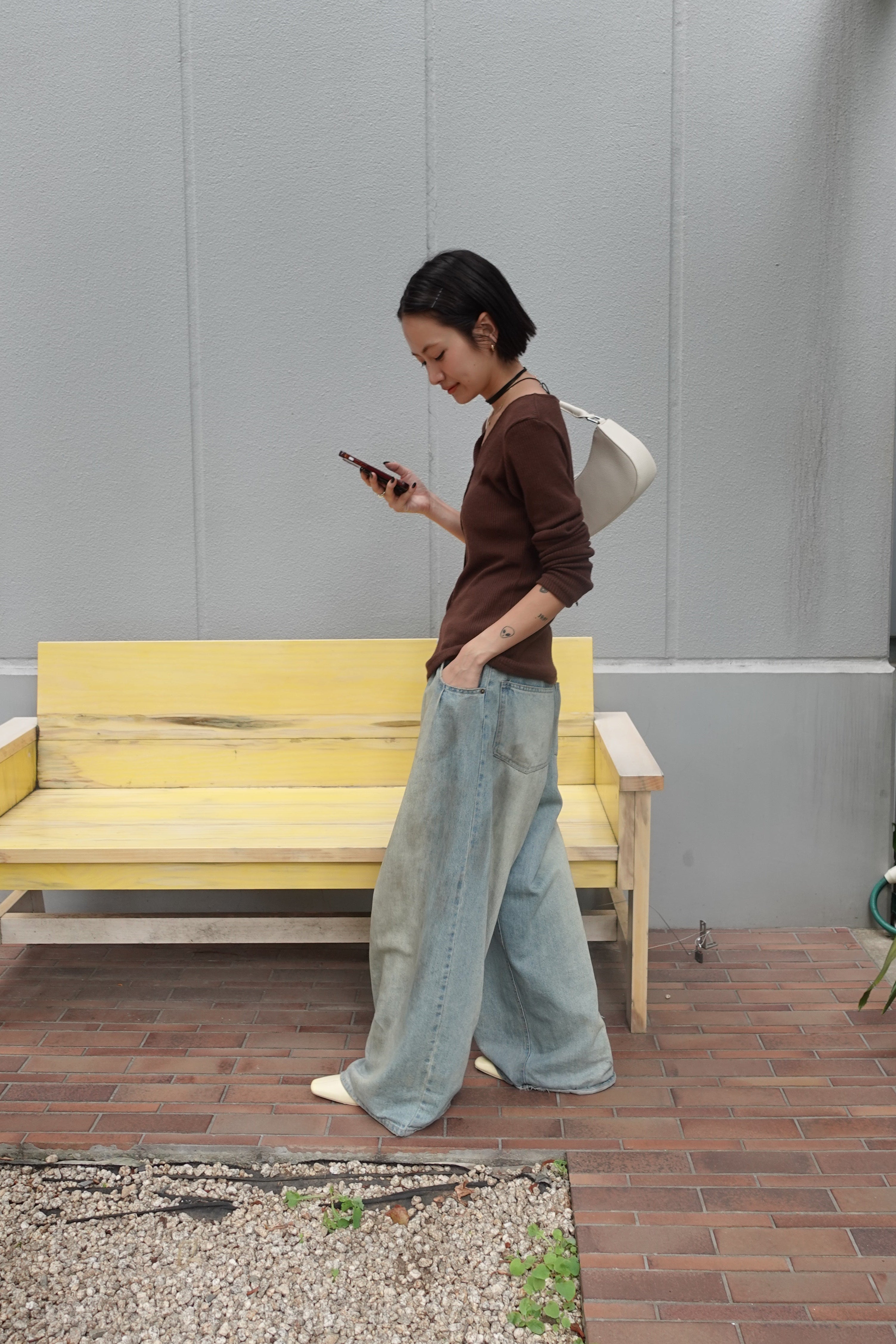 ニットフィットカーデ