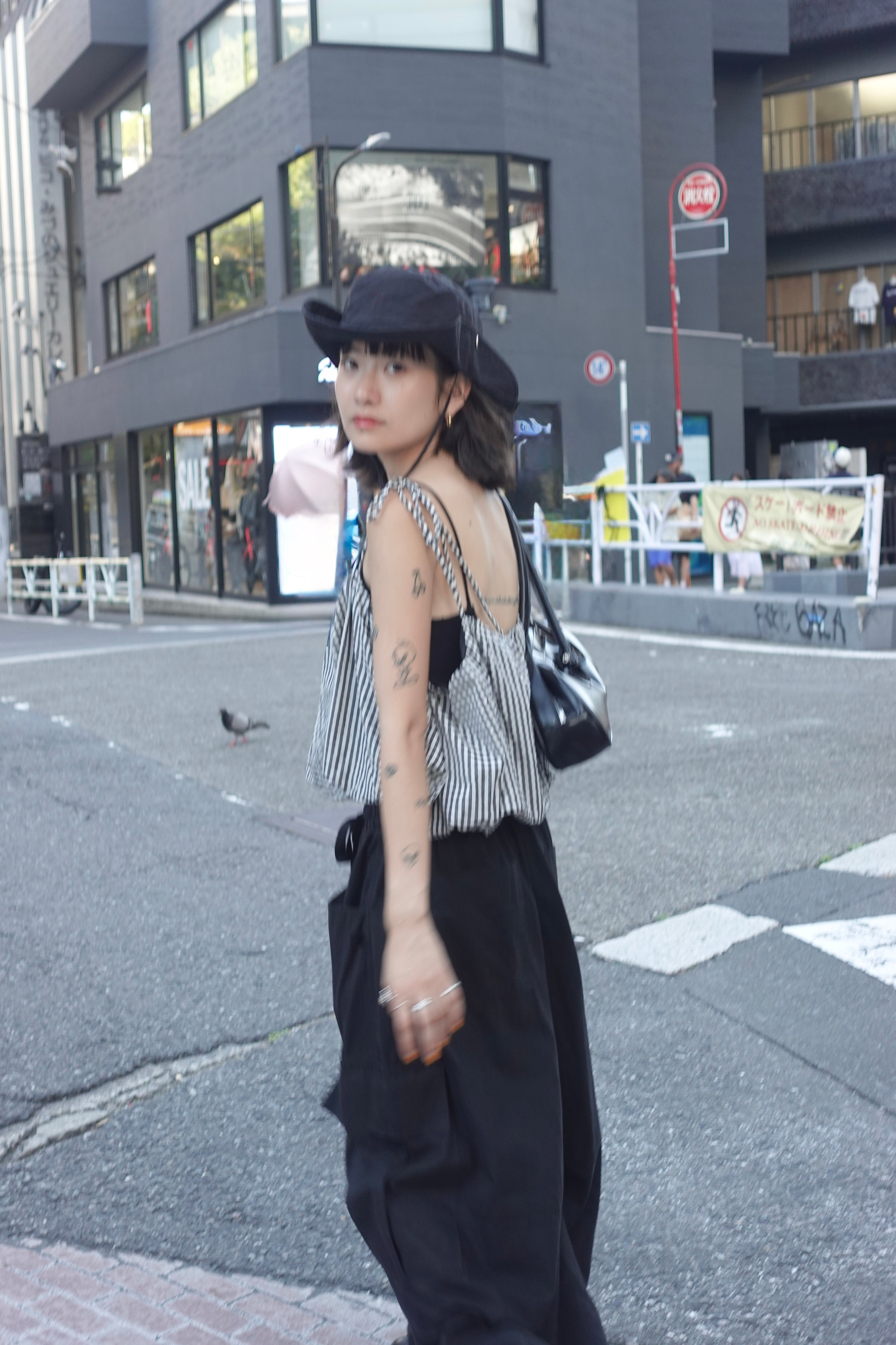 リボンストラップバルーンキャミ