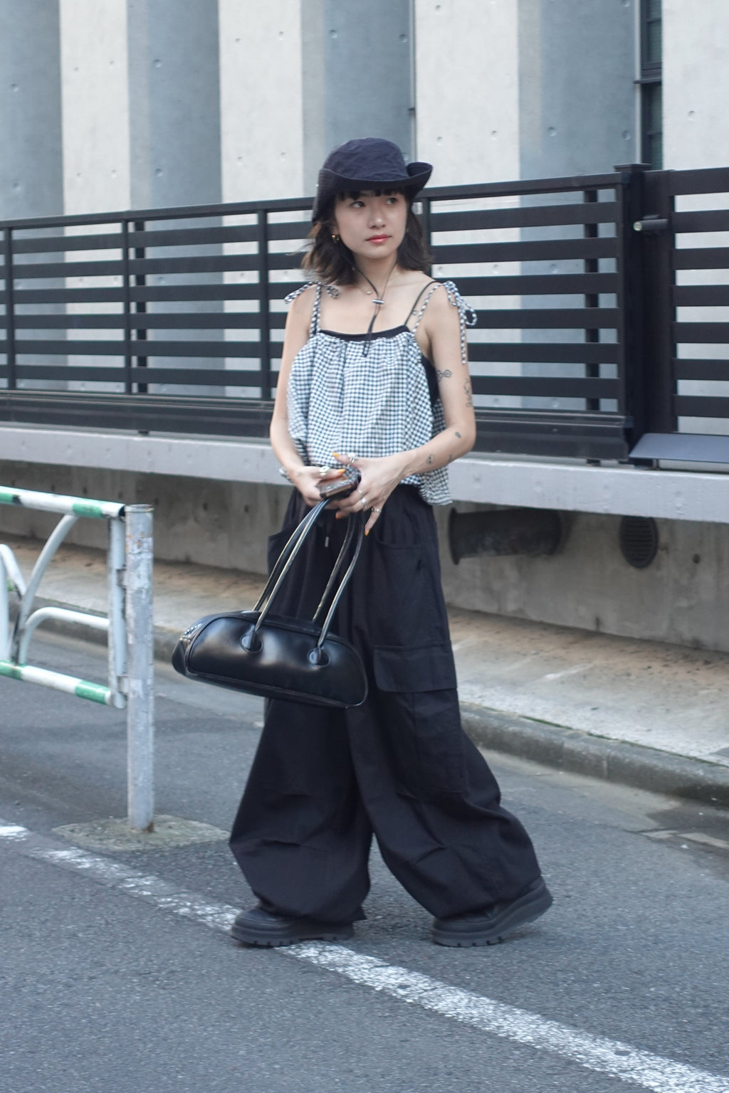 リボンストラップバルーンキャミ