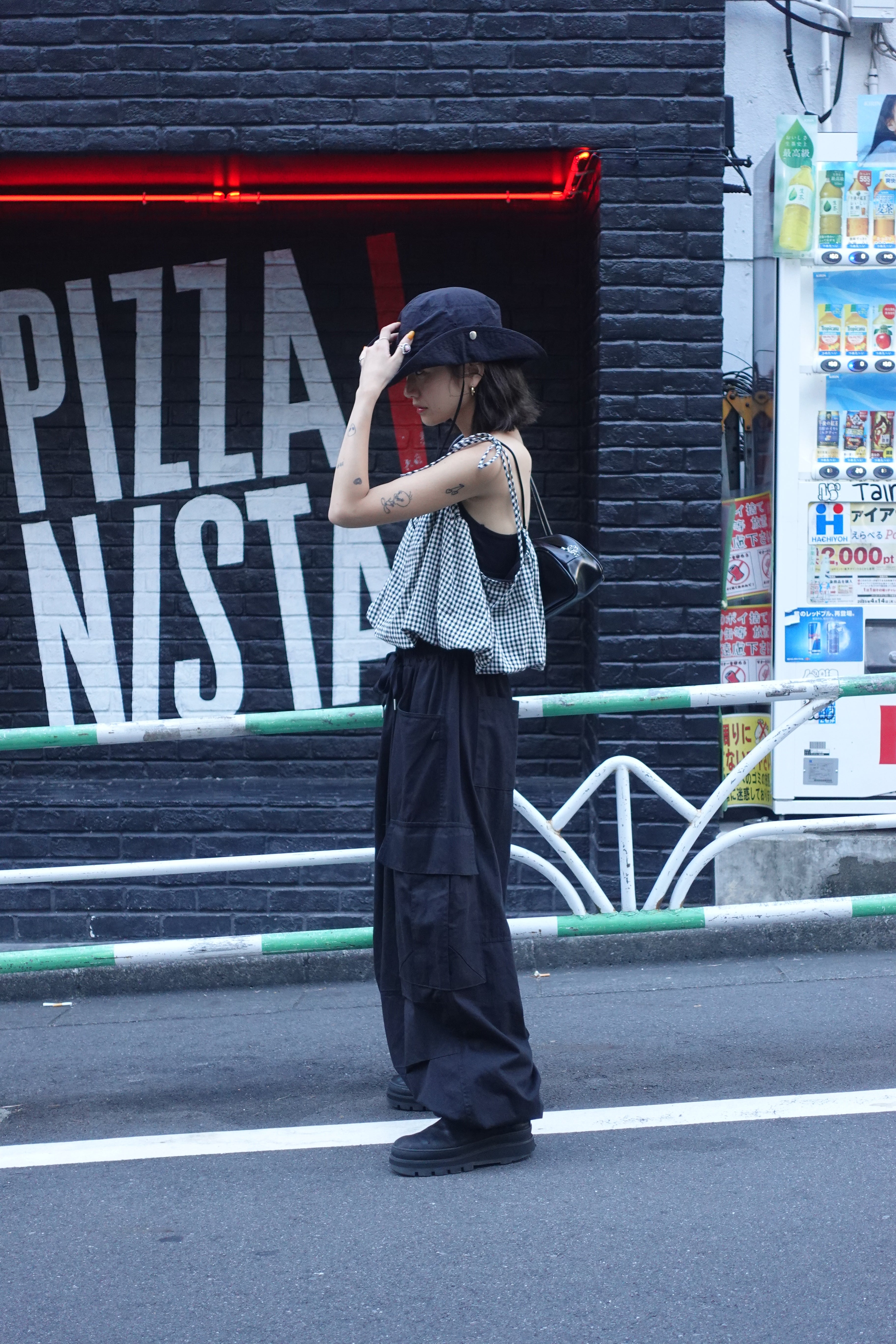 リボンストラップバルーンキャミ