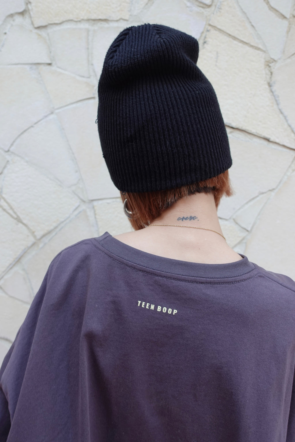 エンブロイダリールーズロンTee