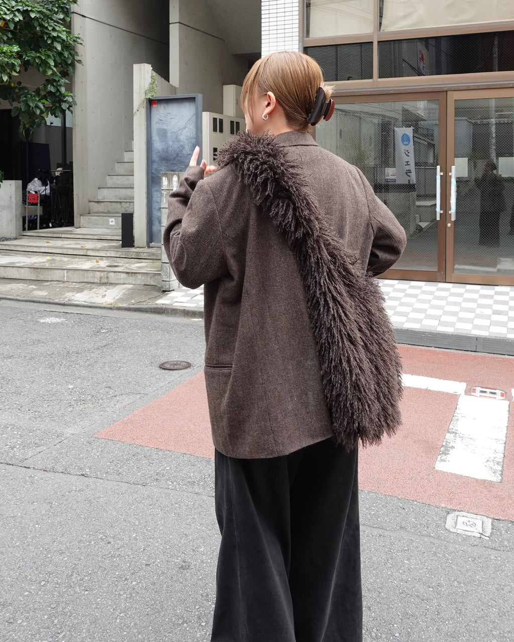 ファーショルダーBAG