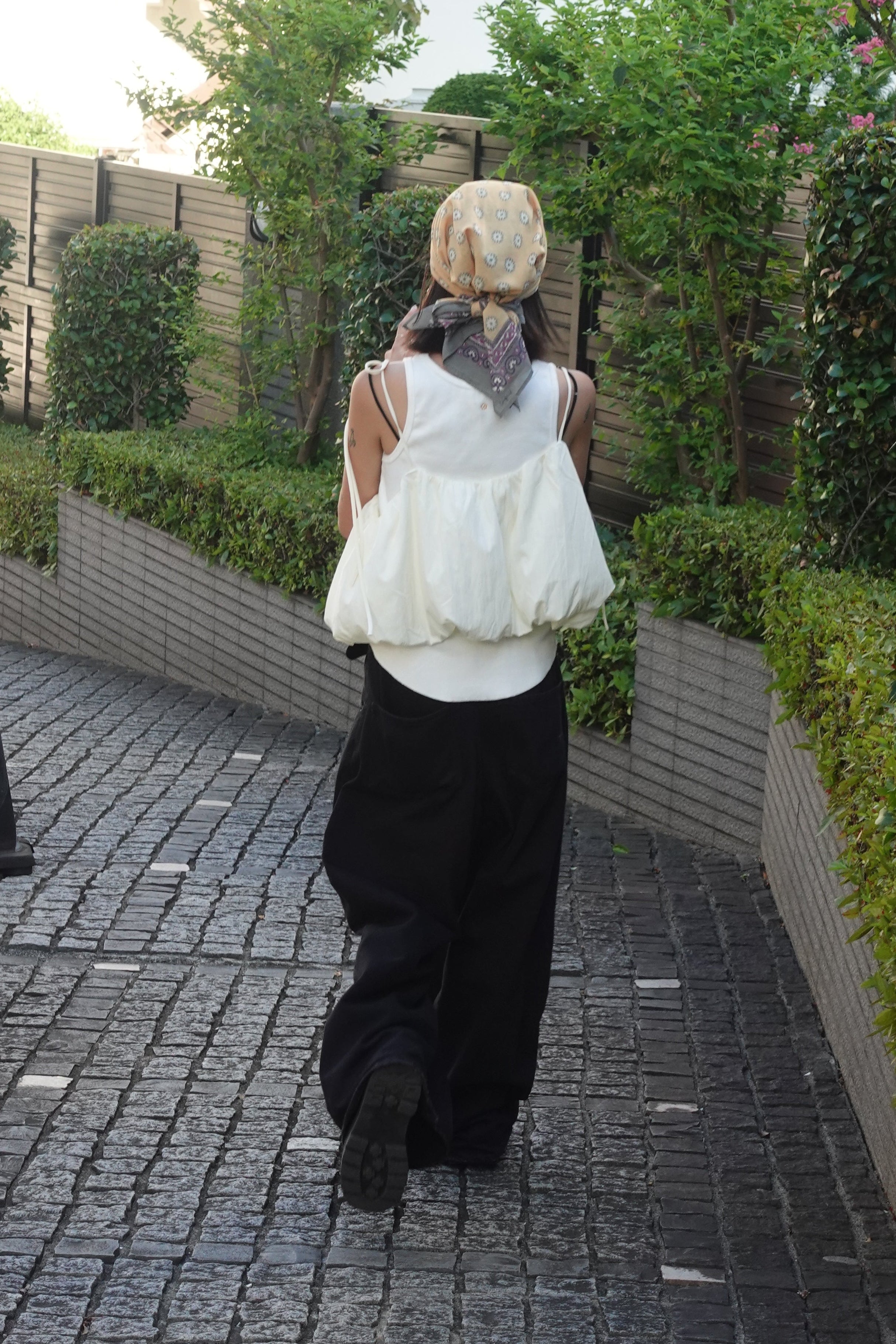 リボンストラップバルーンキャミ