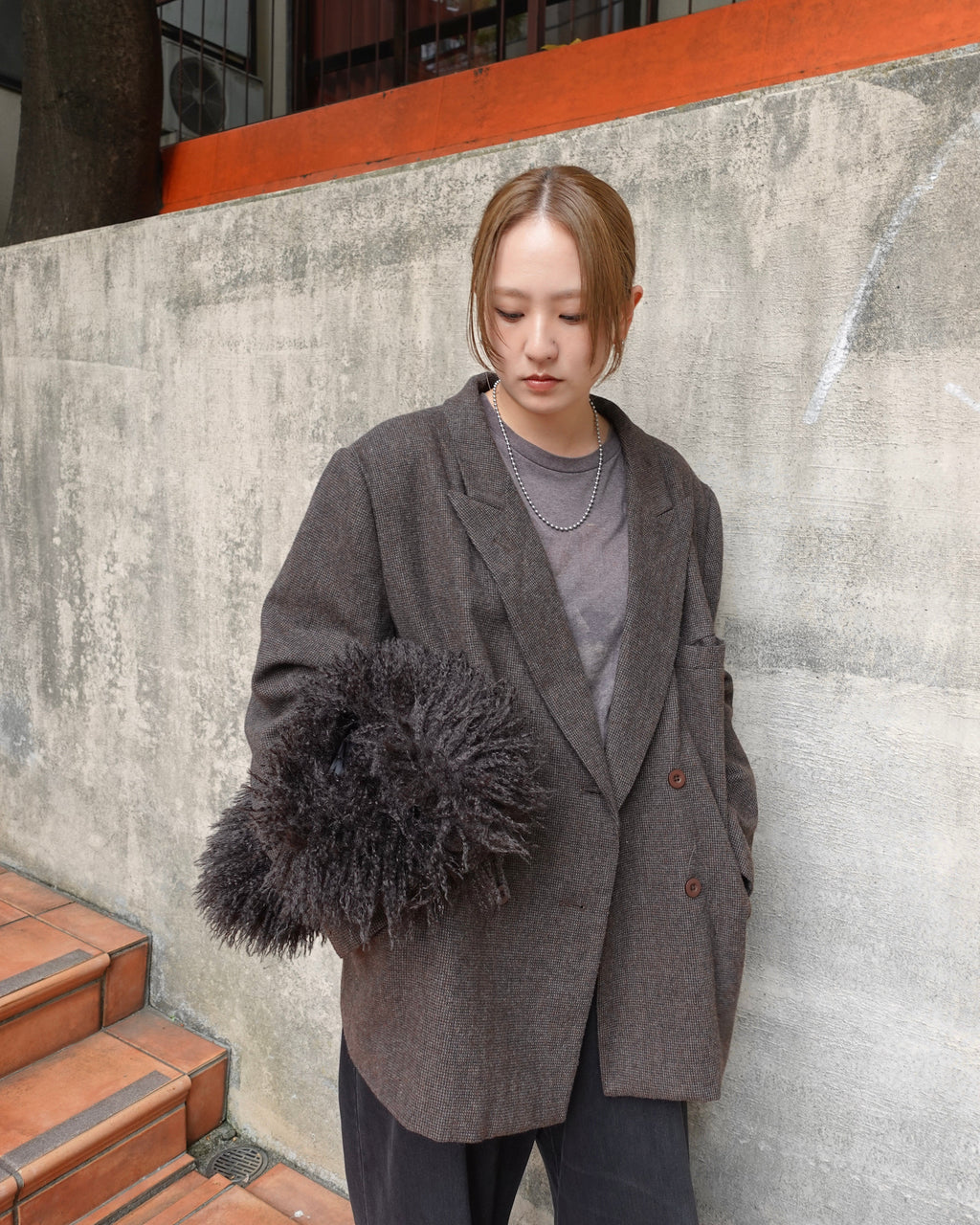 ファーショルダーBAG