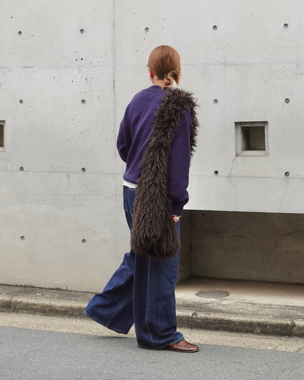 ファーショルダーBAG