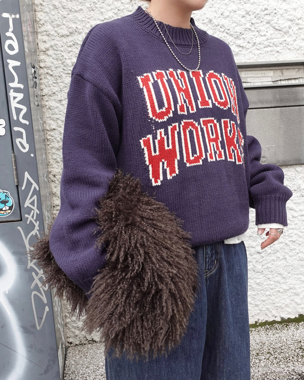 ファーショルダーBAG