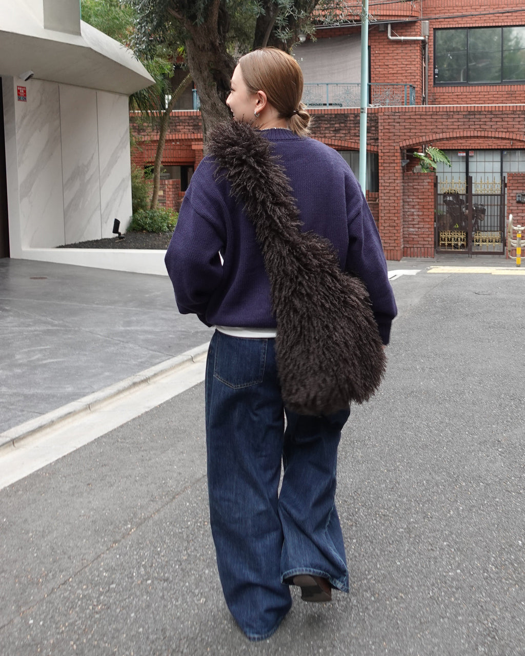 ファーショルダーBAG