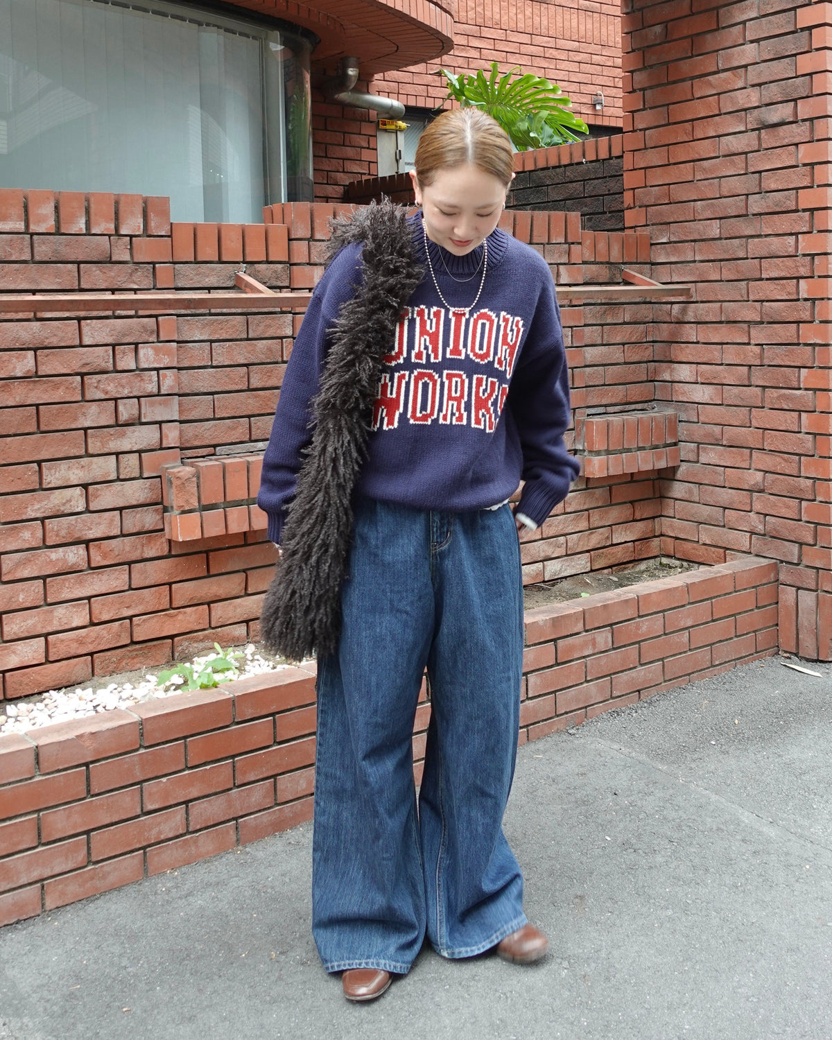 ファーショルダーBAG