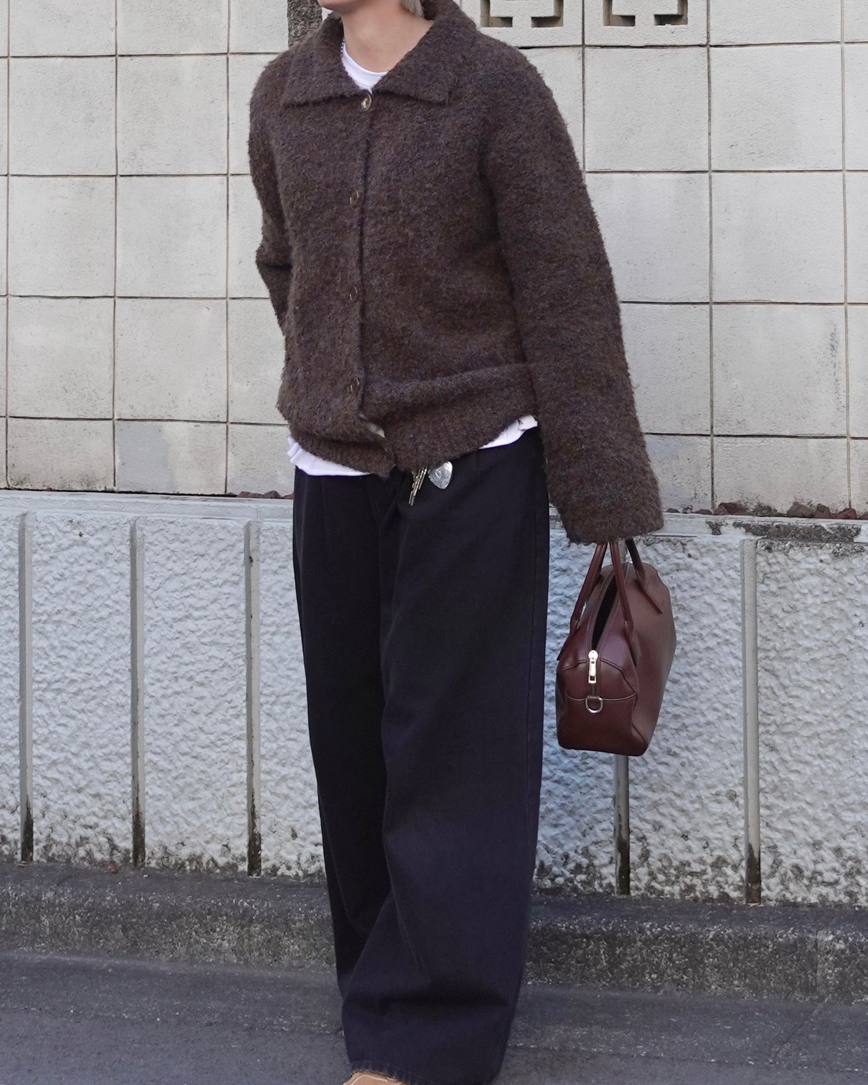 ブークレニットシャツカーデ