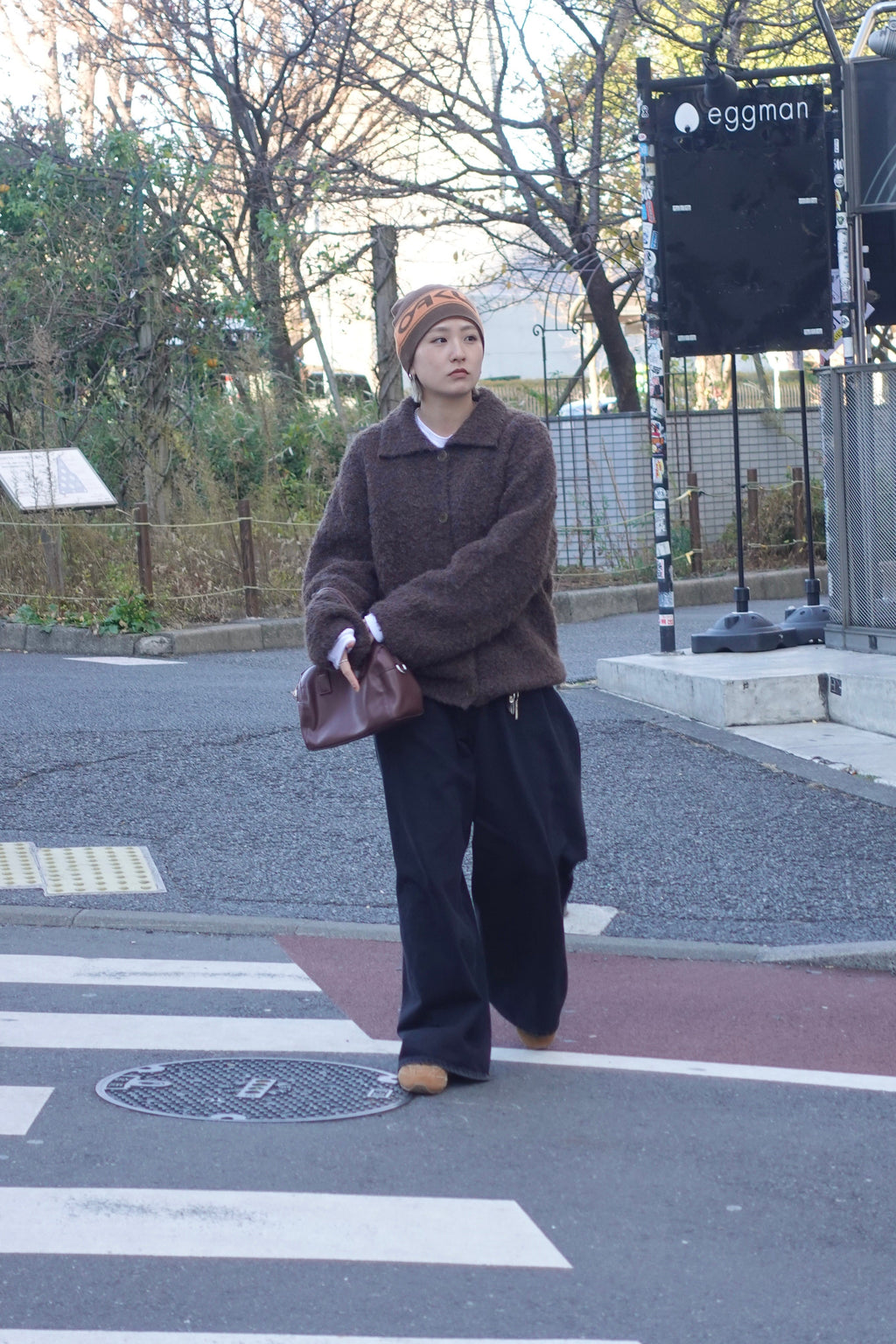 ブークレニットシャツカーデ