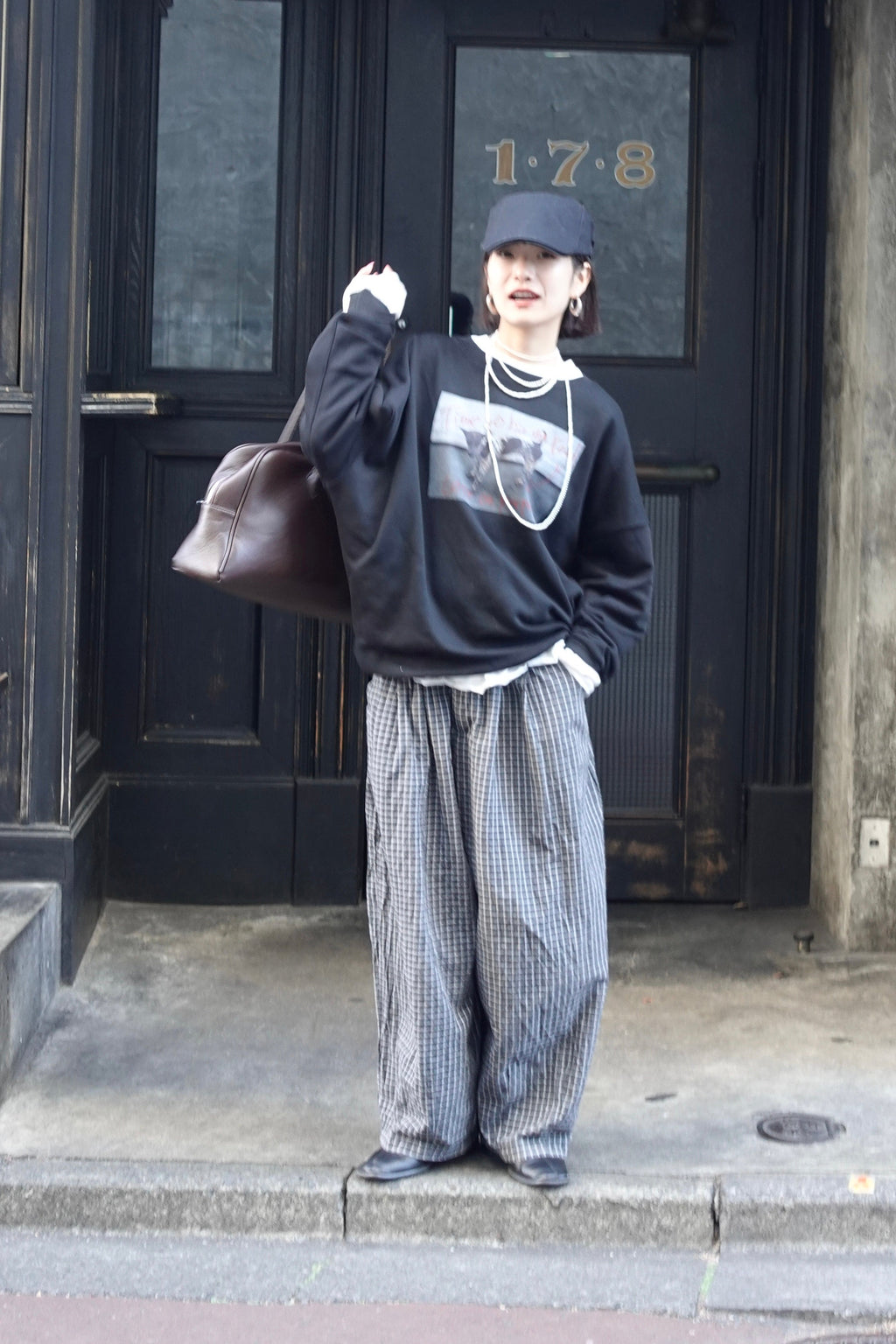 フォトプリントルーズスウェット